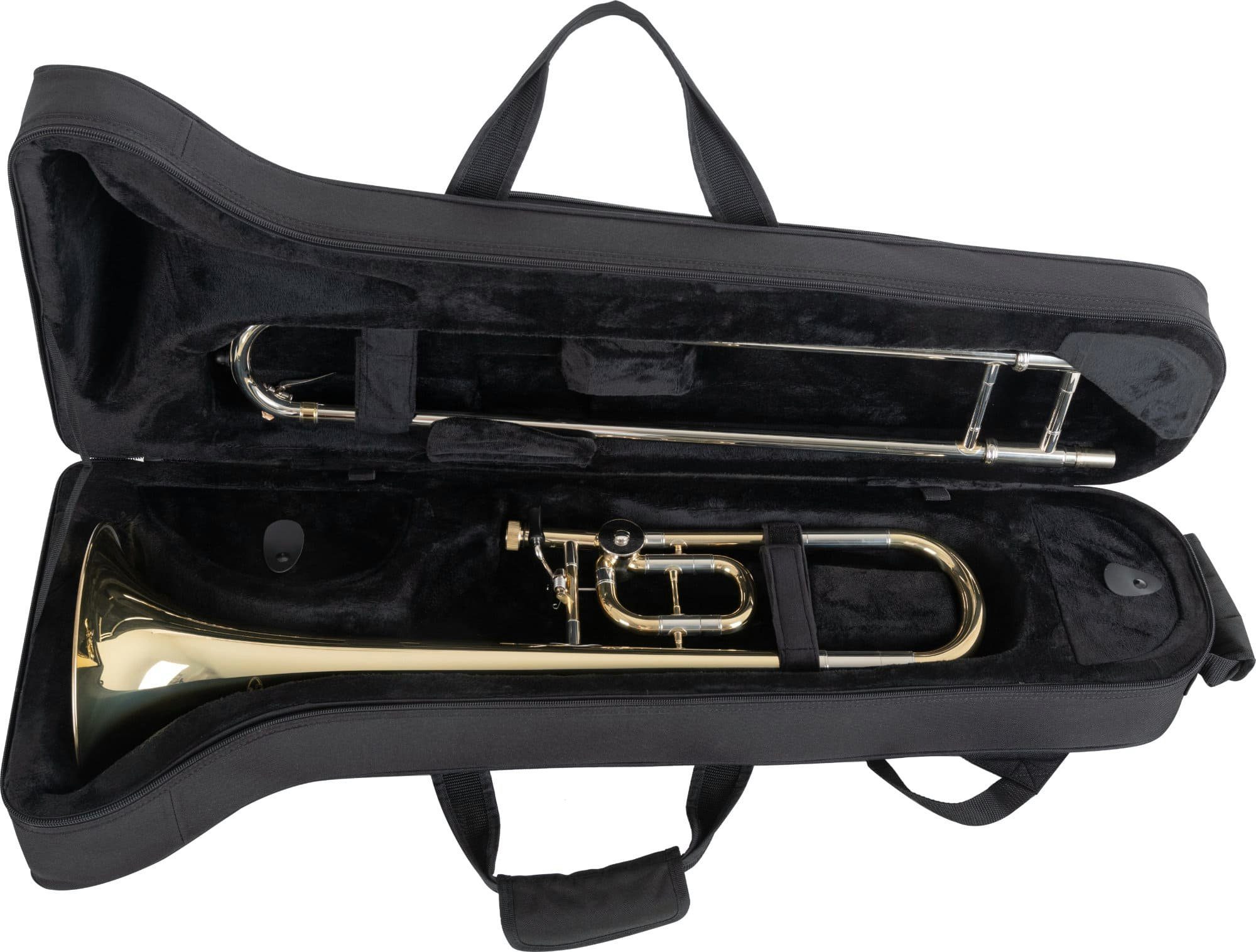 Classic Cantabile Posaune Classic Cantabile Leichtkoffer für Kinderposaune, Reiß- und wasserfestes Außengewebe mit Außenfach und Thermopolsterung