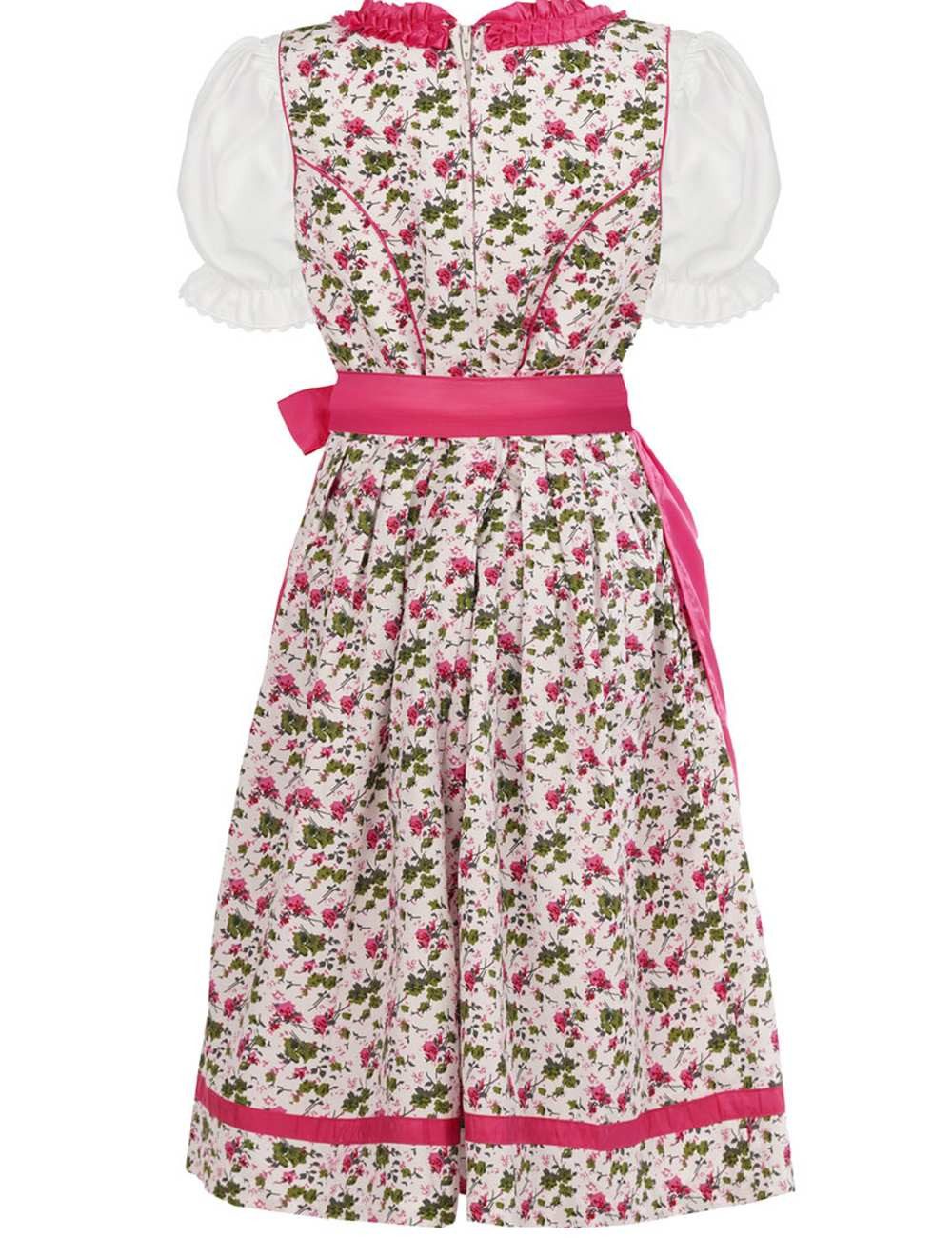 Maddox Dirndl Kinderdirndl 'Zermatt' 3-tlg., Streublümchen Pink