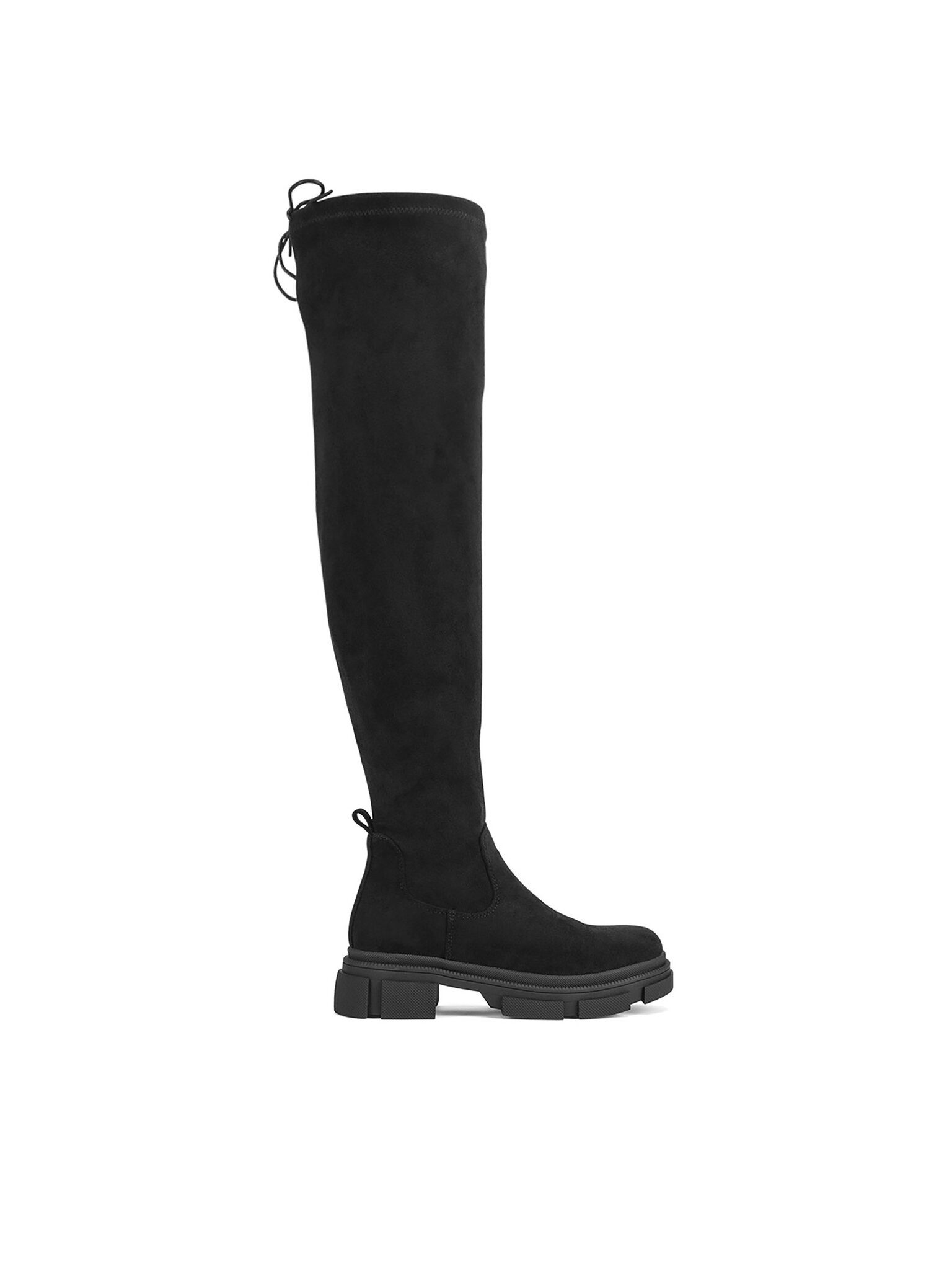 DeeZee DeeZee Overknees Damen WS0902-01 Schwarz Overkneestiefel