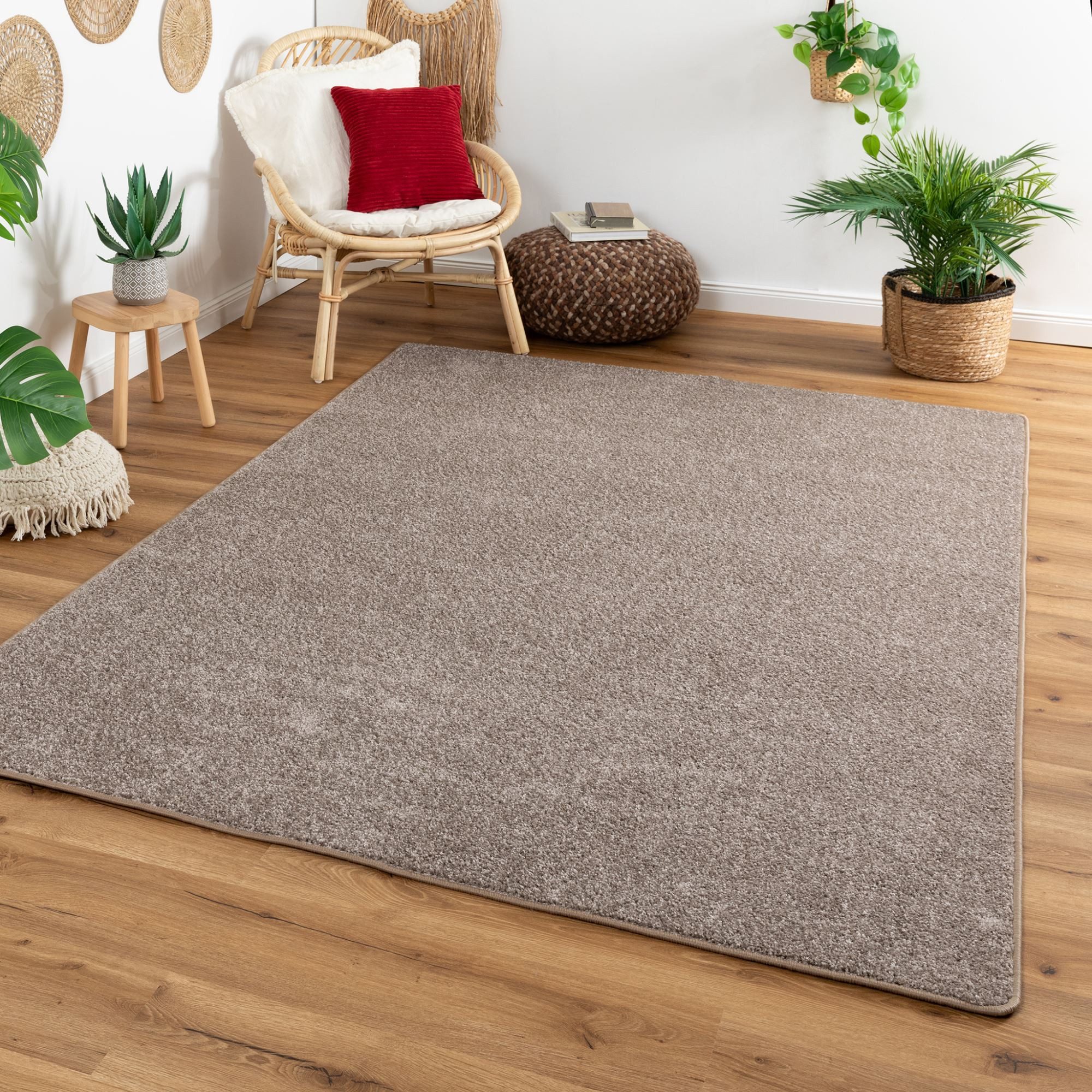 Steffensmeier Teppich Cambridge, Rechteckig, Velours, Wohnzimmer günstig online kaufen