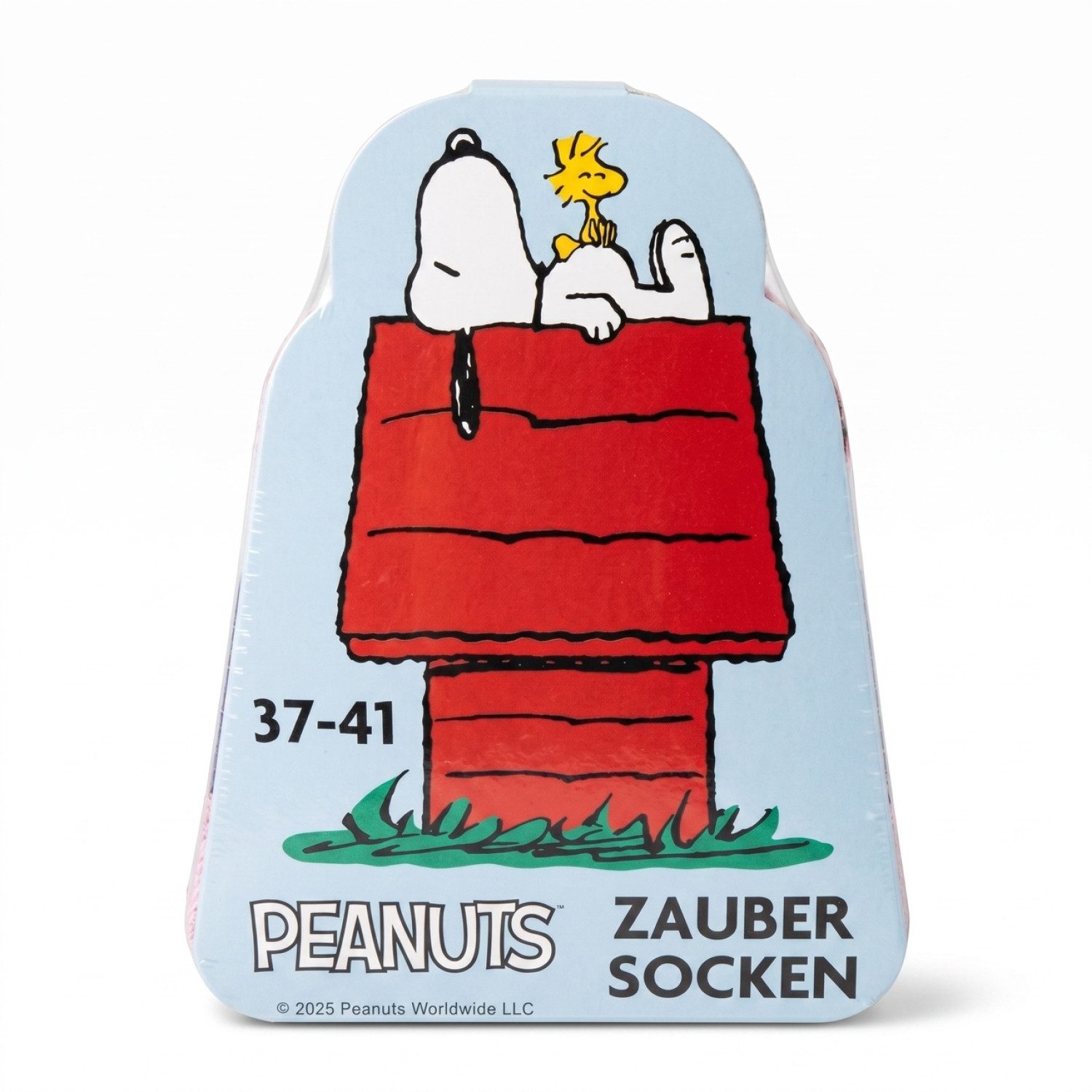 Sockswear Freizeitsocken PEANUTS 1 Paar Damen ZAUBERSOCKEN Rosa Strümpfe Mitgebsel 37-41 (1-Paar)
