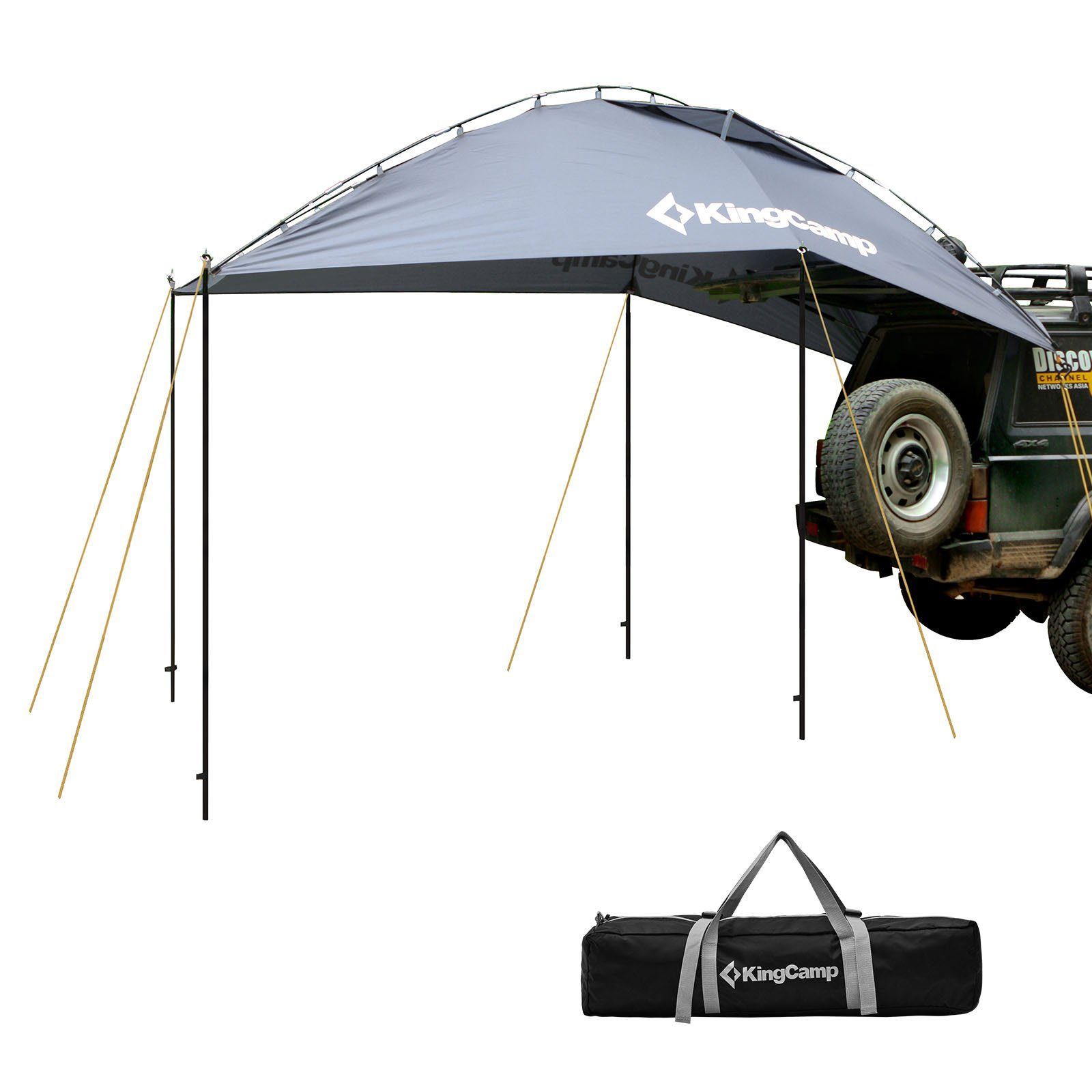KingCamp Vorzelt Heckzelt Compass VW Bus Vor Zelt SUV, Van Pavillon Tarp Camping 2000 mm