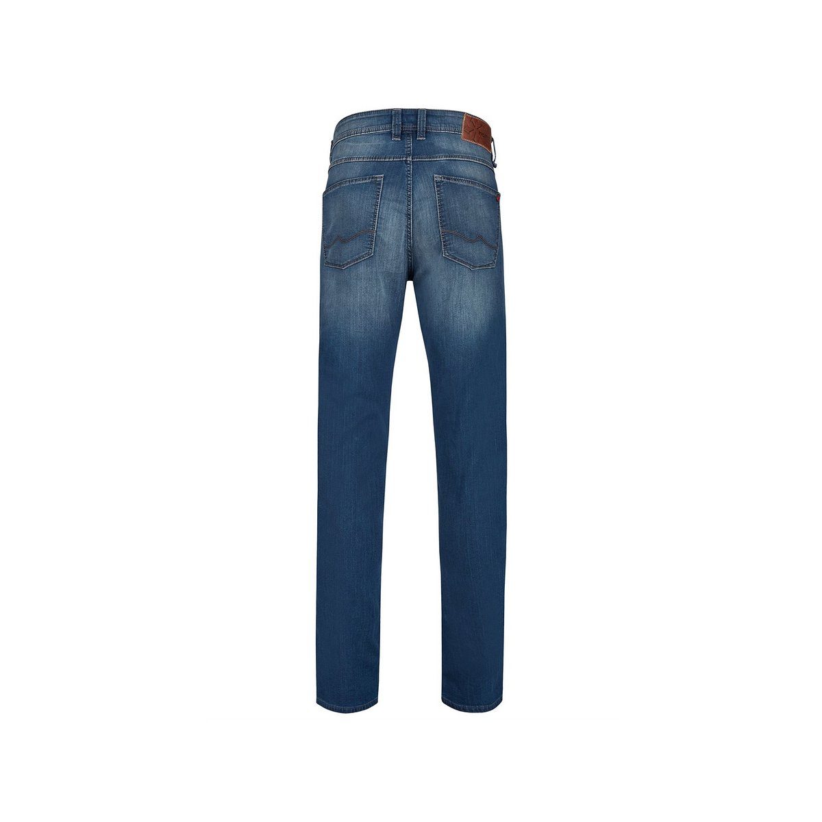 5-Pocket-Jeans (1-tlg) Hattric dunkel-blau