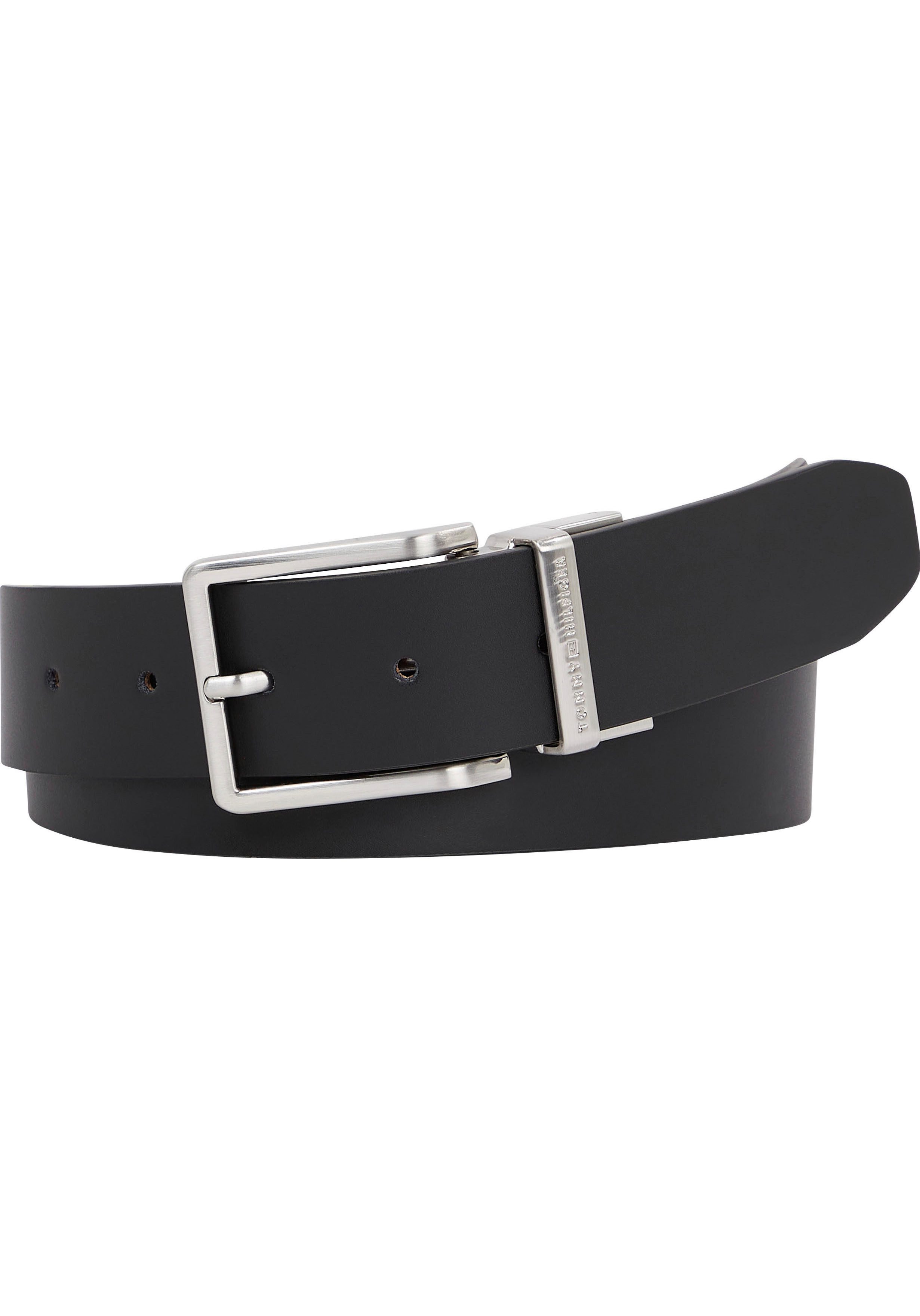 Tommy Hilfiger Ledergürtel Oliver Rev. 3.5 cm mit klassischer Schnalle