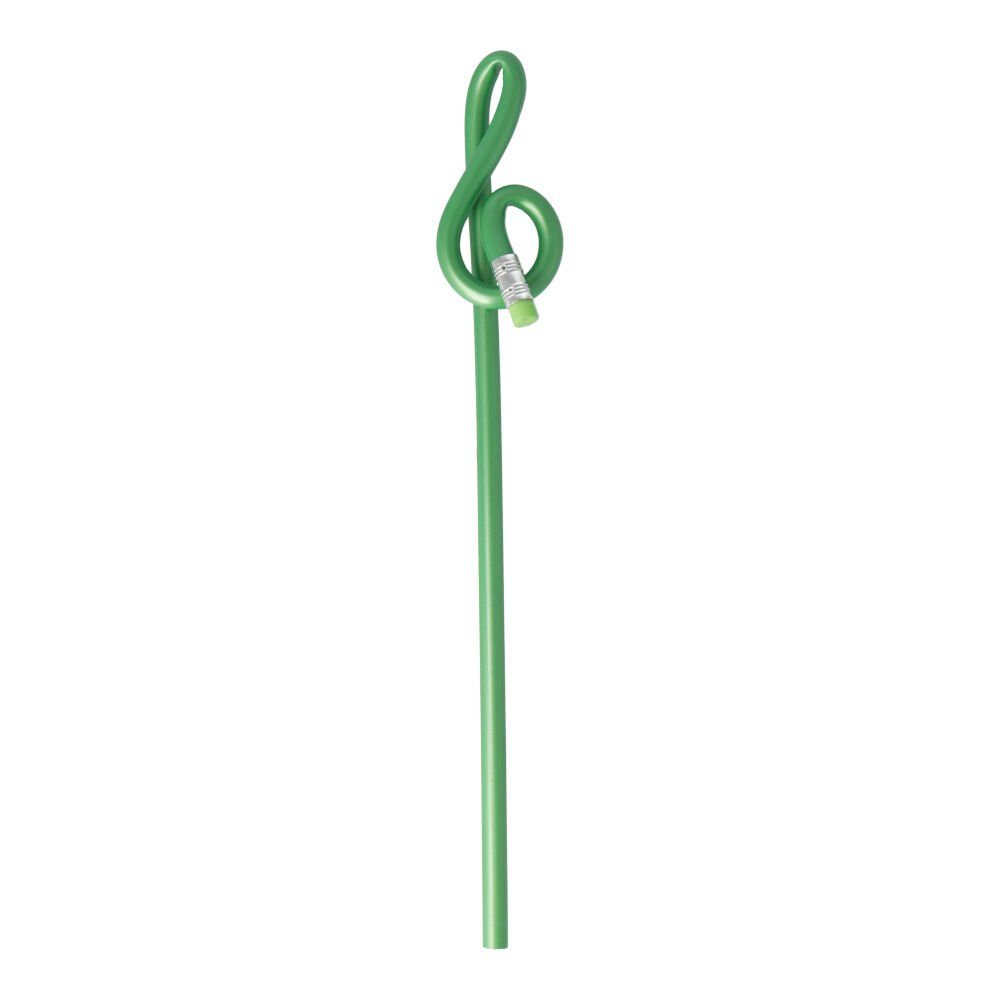 mugesh Bleistift Bleistift Violinschlüssel / Notenschlüssel, für Musiker grün