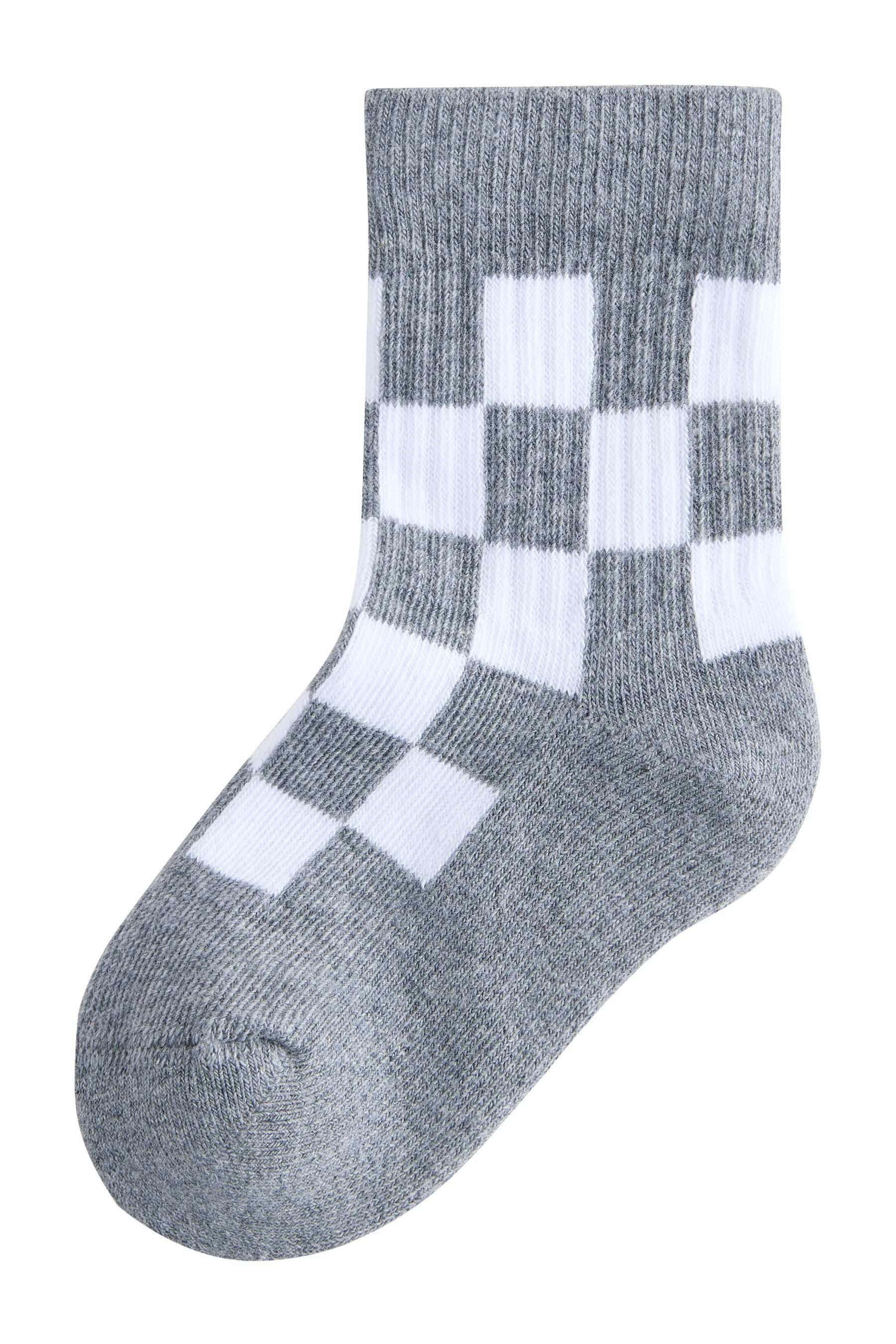Next Kurzsocken Gerippte Sportsocken im 5er-Pack mit Fußbett (5-Paar) – Bild 2 von 5