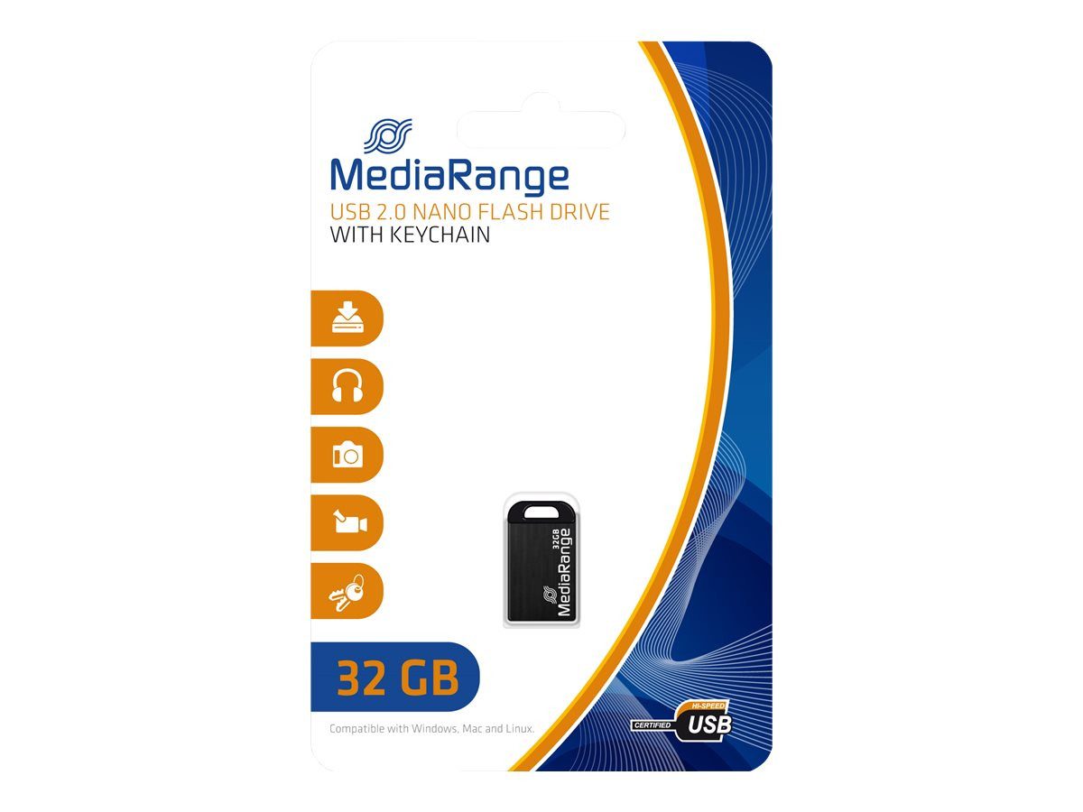 Mediarange MEDIAR NANO FLASH DRIVE 32GB USB-Stick