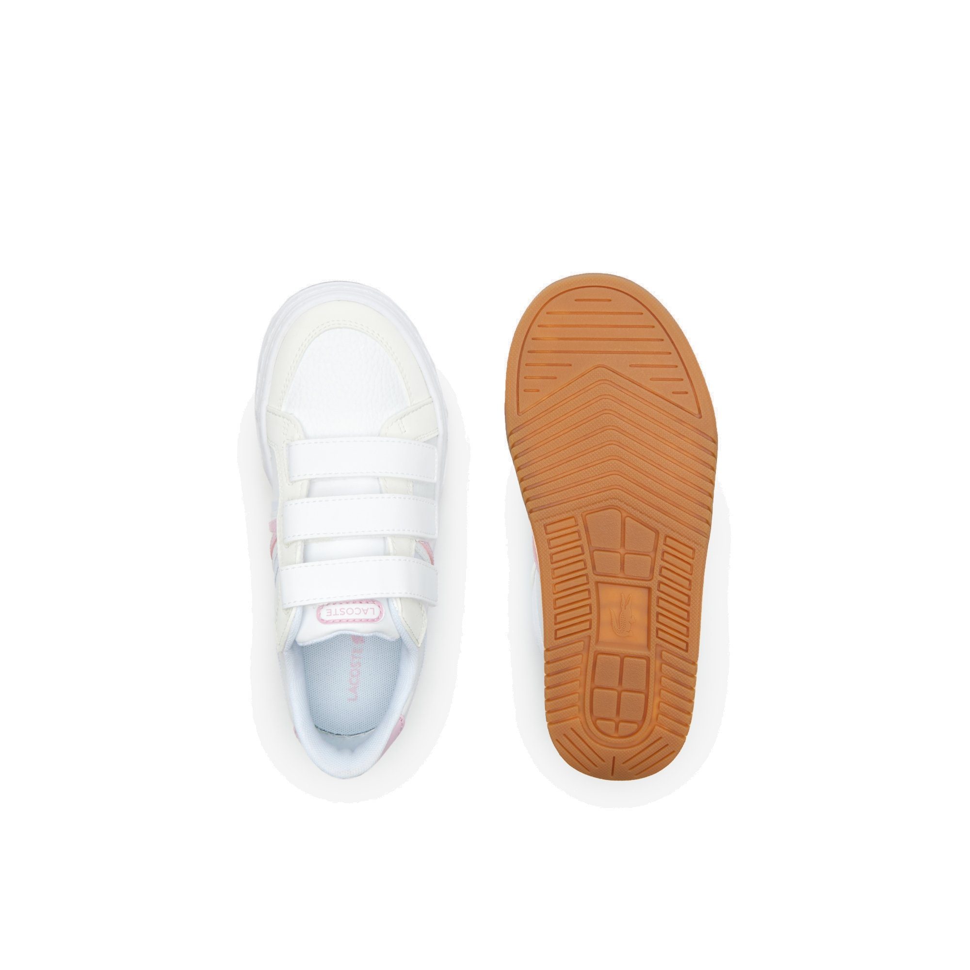WEISS/ROSA Lacoste Sneaker (B53)
