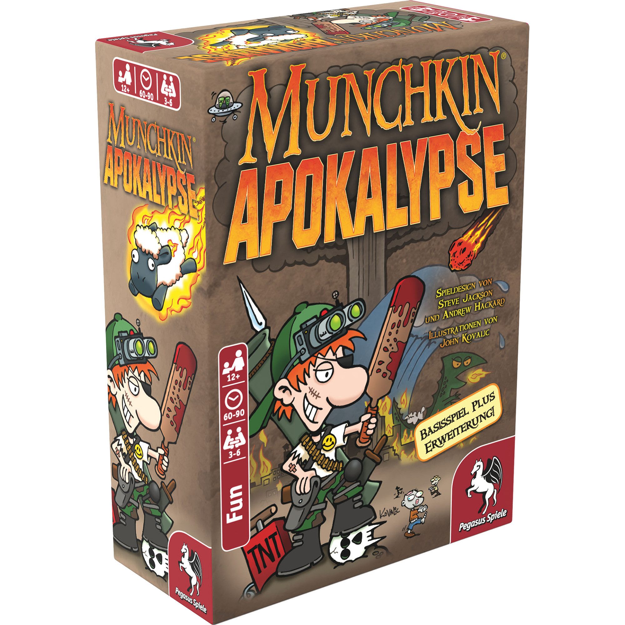 Pegasus Spiel Pegasus Munchkin Apokalypse 1+2, Kartenspiel