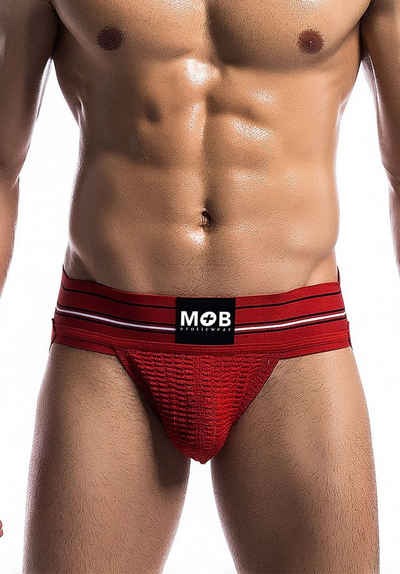 MOB Eroticwear Slip Classic Jock-Strap pofrei - rot