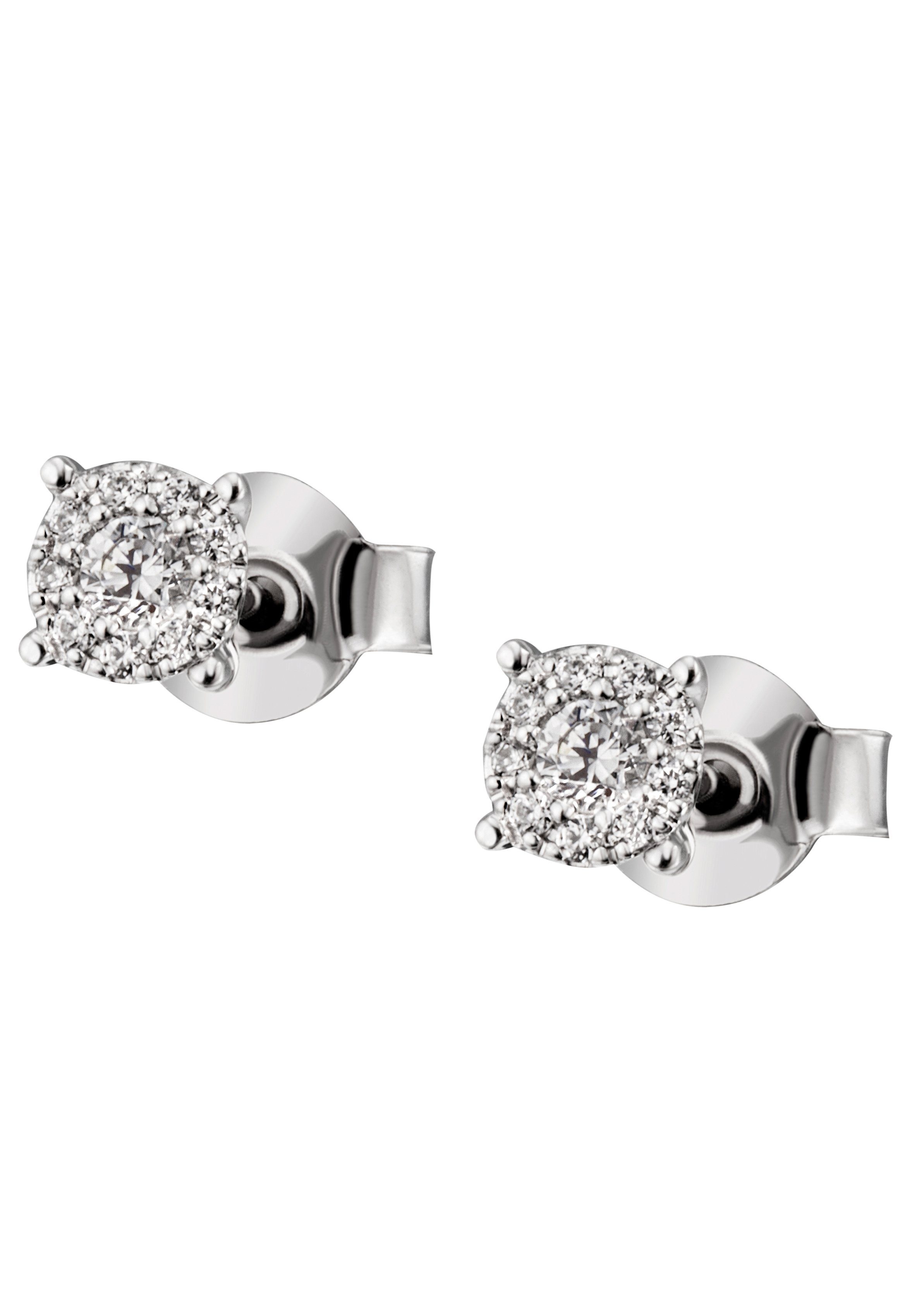 Paar Ohrstecker Schmuck Geschenk Gold 585 Ohrschmuck