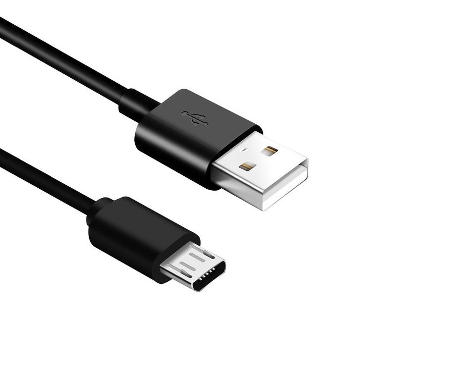 Ventarent Ladekabel passt für Samsung Galaxy S4 S5 S6 S7 Mini Note Edge PS4 PS5 Autoladekabel, Micro USB, USB-A (120 cm), Spielkonsolenzubehörkabel