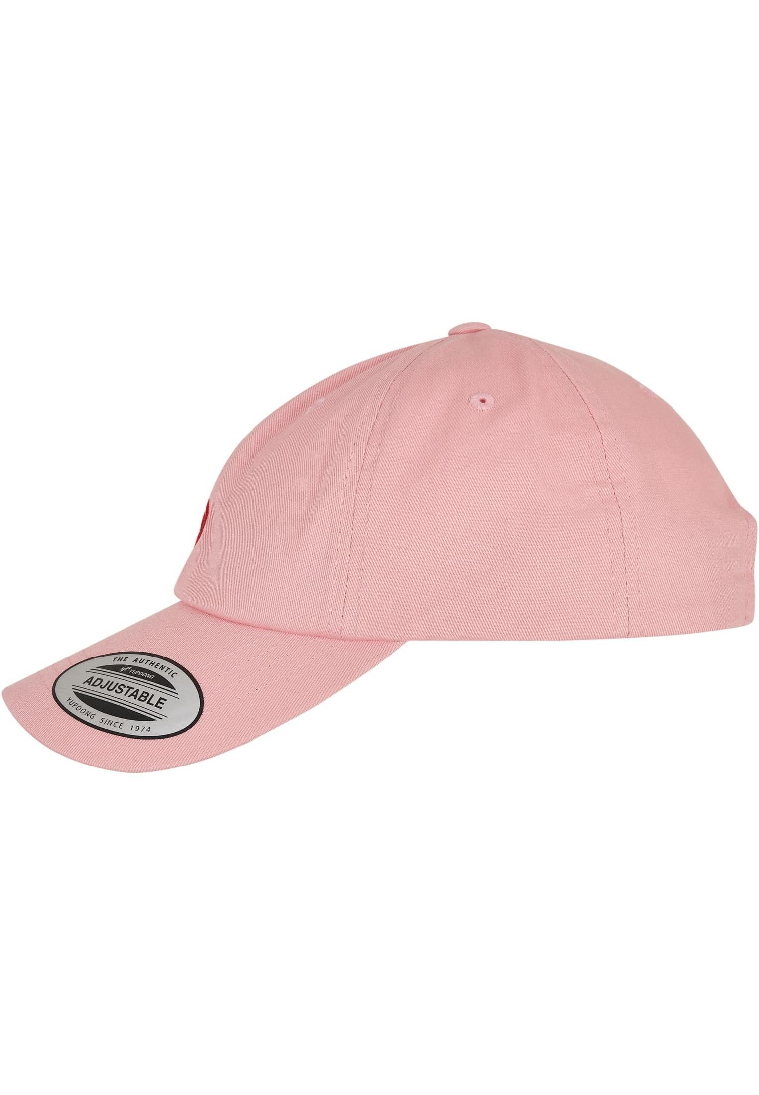 MisterTee Pink Flex Cap Accessoires Profile Low Cap Letter