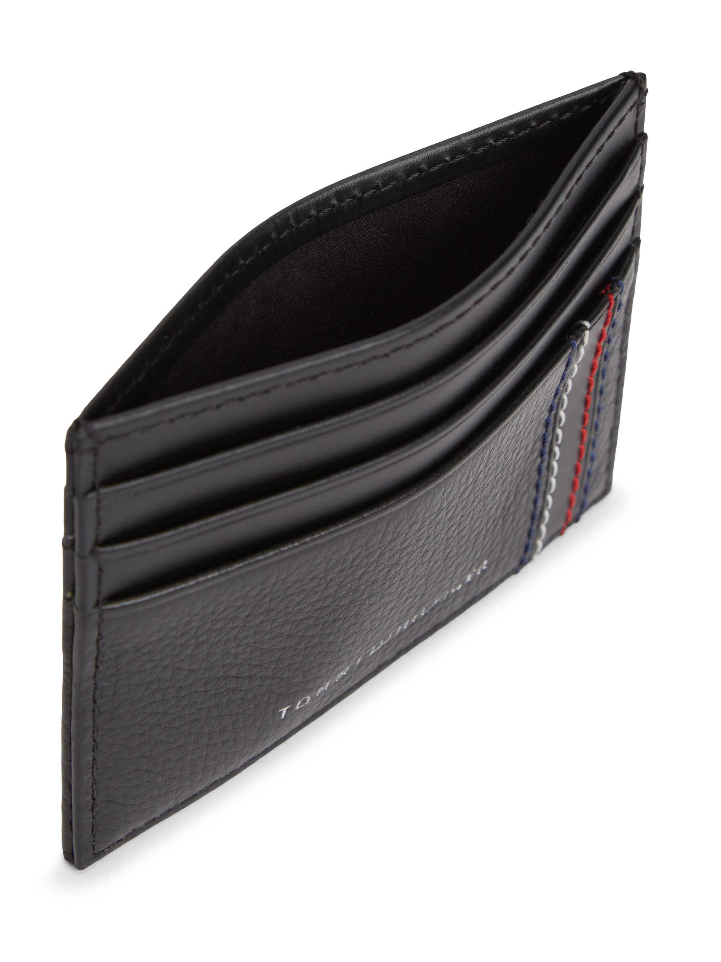 Tommy Hilfiger Kartenetui TH CENTRAL CC HOLDER, Unisex, Minigeldbeutel, Portemonneai mit Logoschriftzug