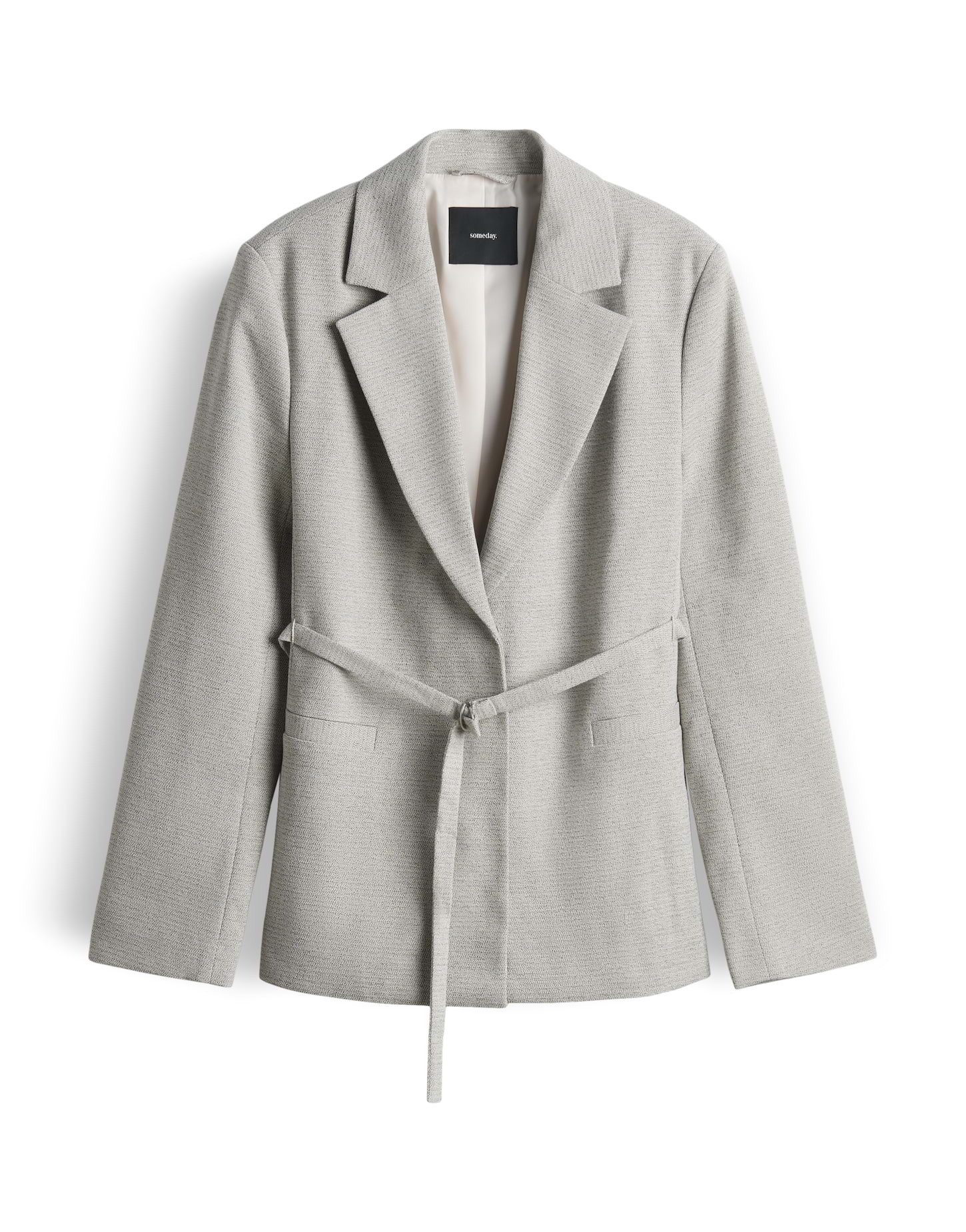 someday Longblazer Nirelle Abnehmbarer Gürtel und Paspeltaschen für stilvollen Look