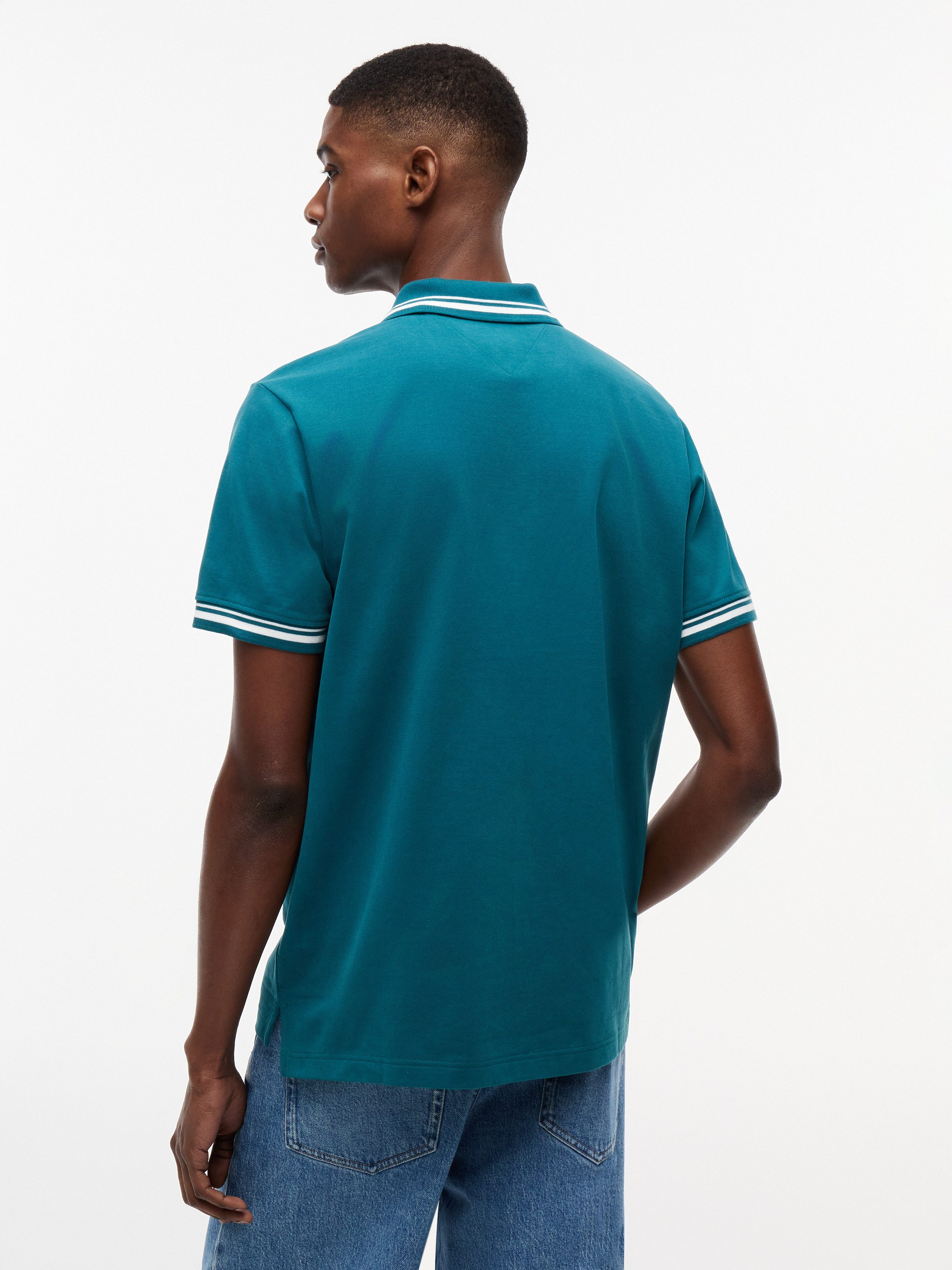 Tommy Jeans Poloshirt TJM REGULAR TIPPED Regular fit mit Polokragen