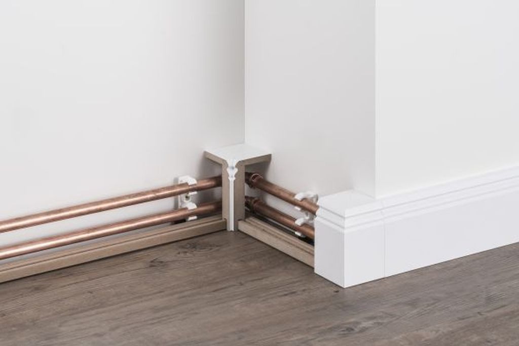 Südbrock Sockelleiste Heizungsrohrverkleidung Ontario Innen-Ecke, L: 6.4 cm, H: 9.6 cm, 1-St.