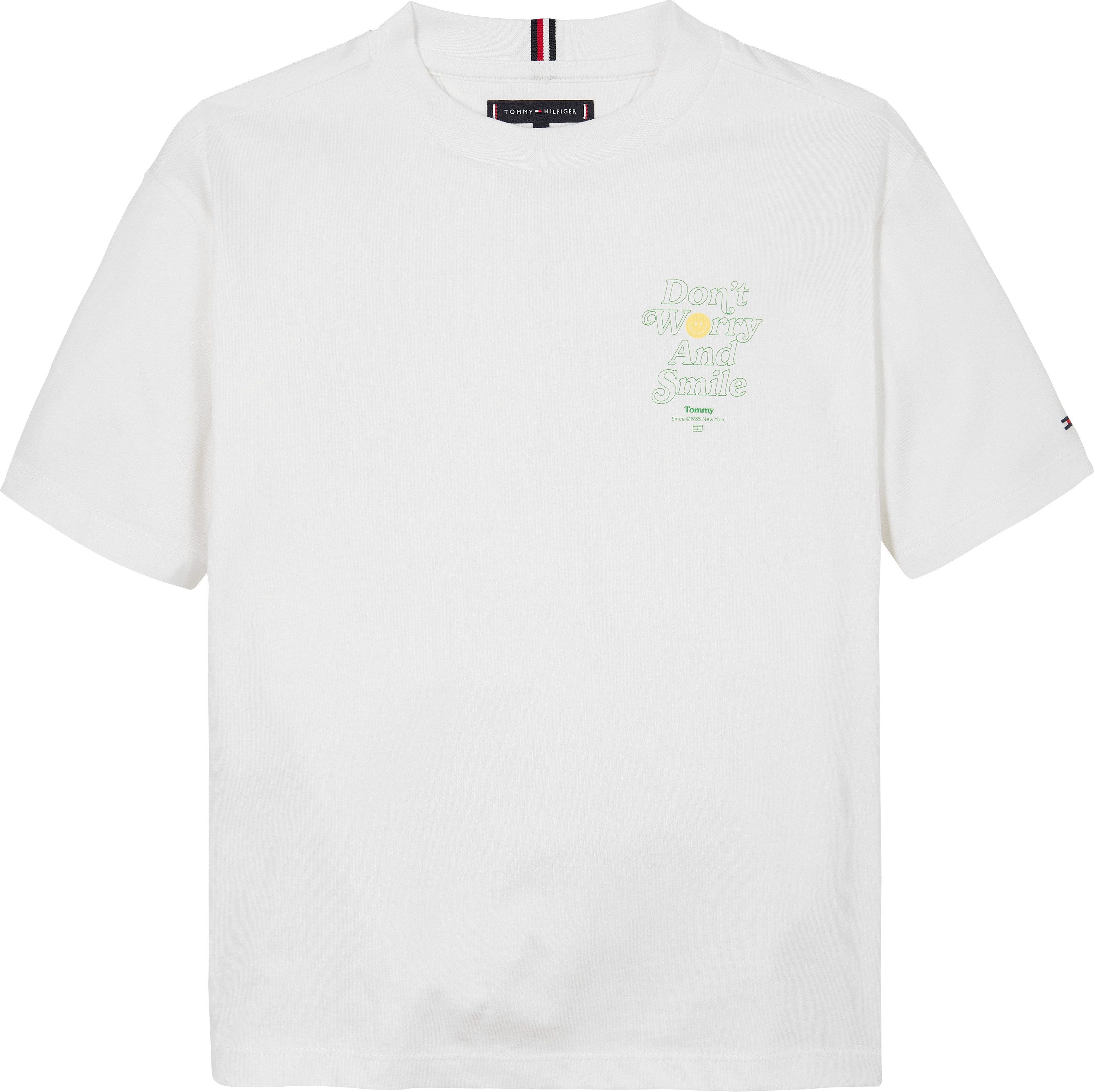 Tommy Hilfiger T-Shirt FUN GRAPHIC TEE SS mit Grafik-Print