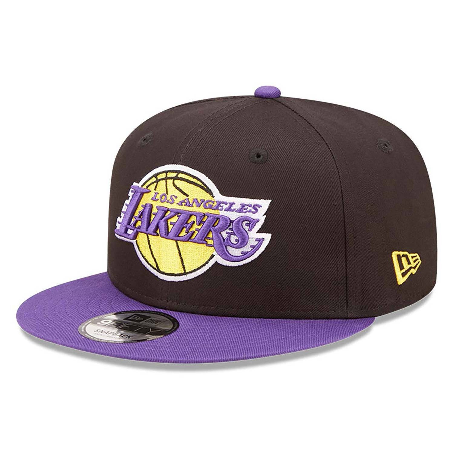 Baseball Cap Cap New Era Team Patch 9Fifty Los Angeles Lakers