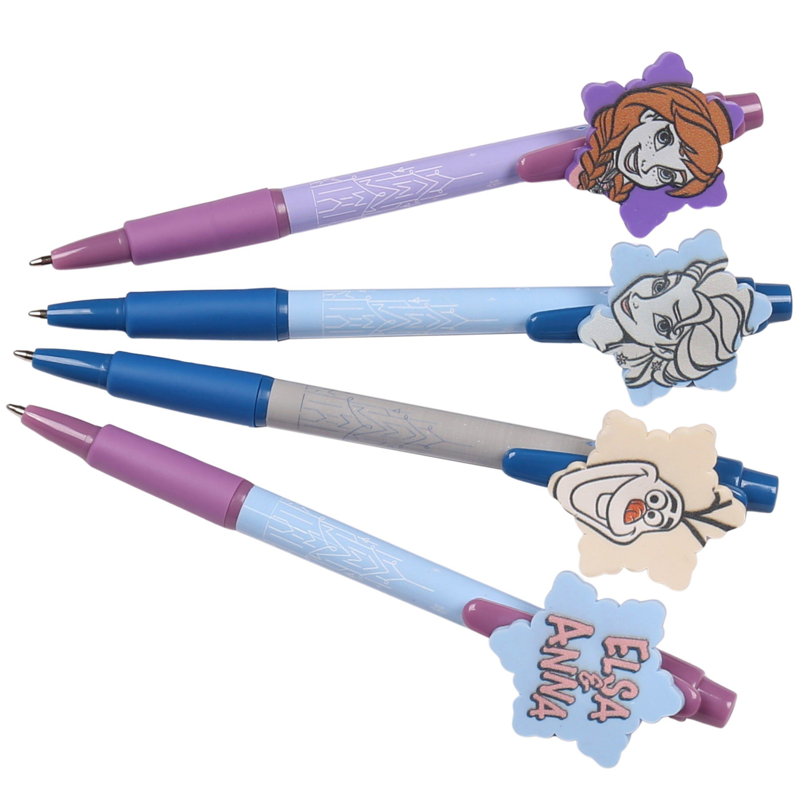 Disney Kugelschreiber Disney Die Eiskönigin. Völlig unverfroren- 4 Stifte, schwarze Tinte
