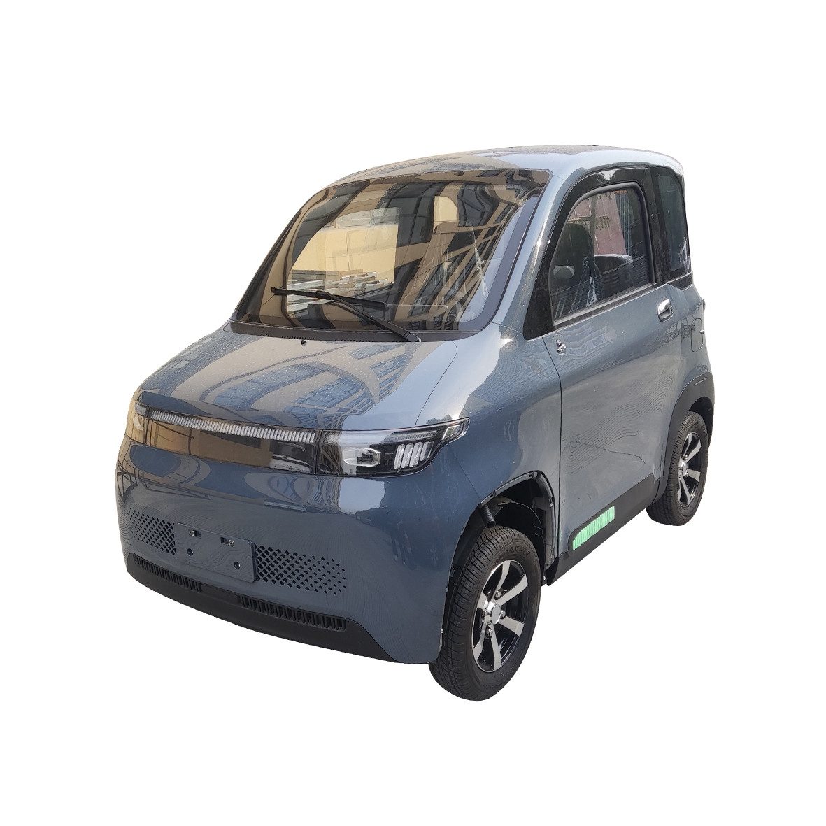 Urban Hopper E-Motorroller Elektro-Kabinenroller Urban Hopper Twin Plus 4-Rad Microcar 2-Sitzer, 4000 W, 45 km/h, 2 Sitze nebeneinander, mit Heckklappe Blei-Gel ca. 85 km