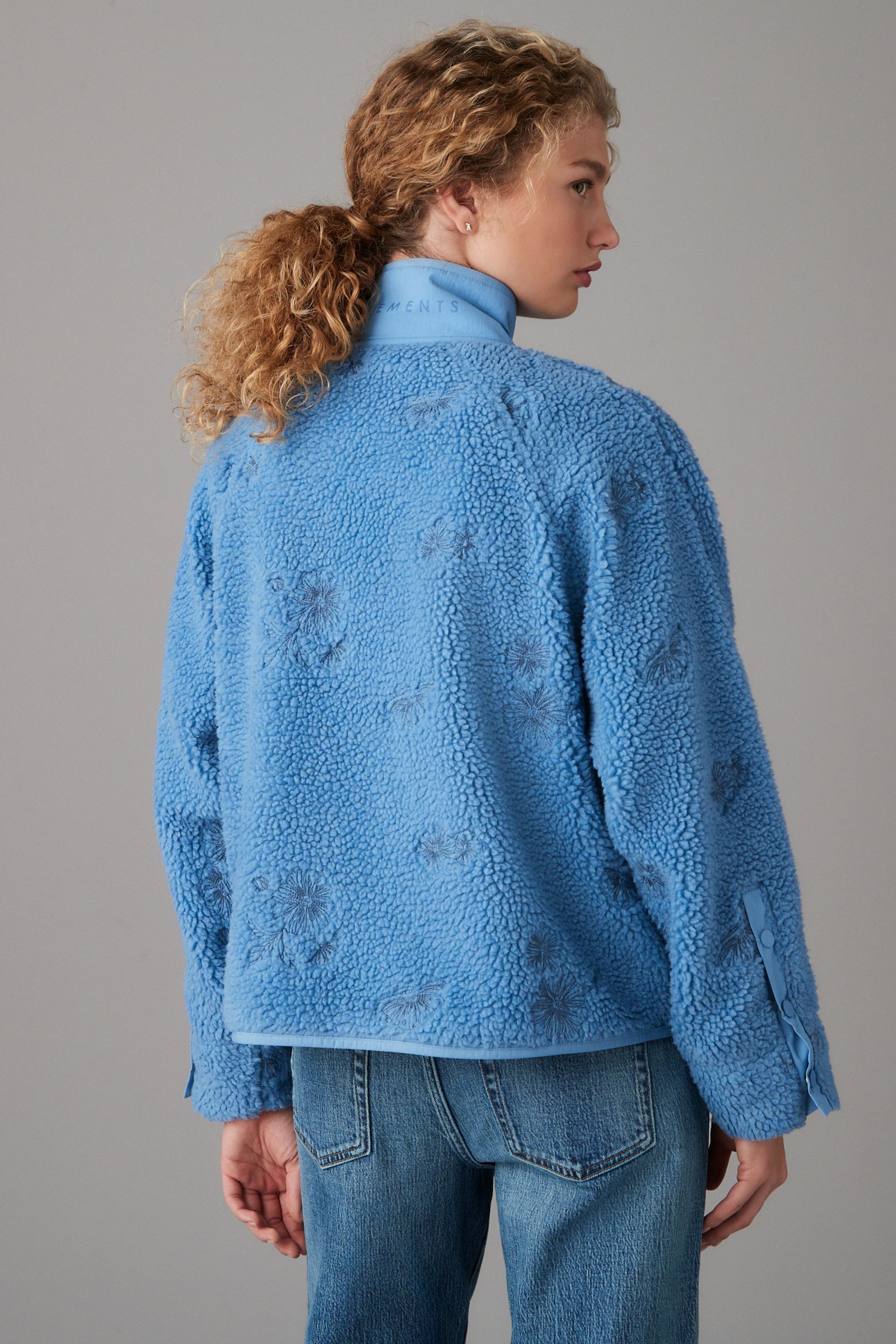 Next Fleecejacke Jacke aus Teddyfell-Fleece mit günstig online kaufen