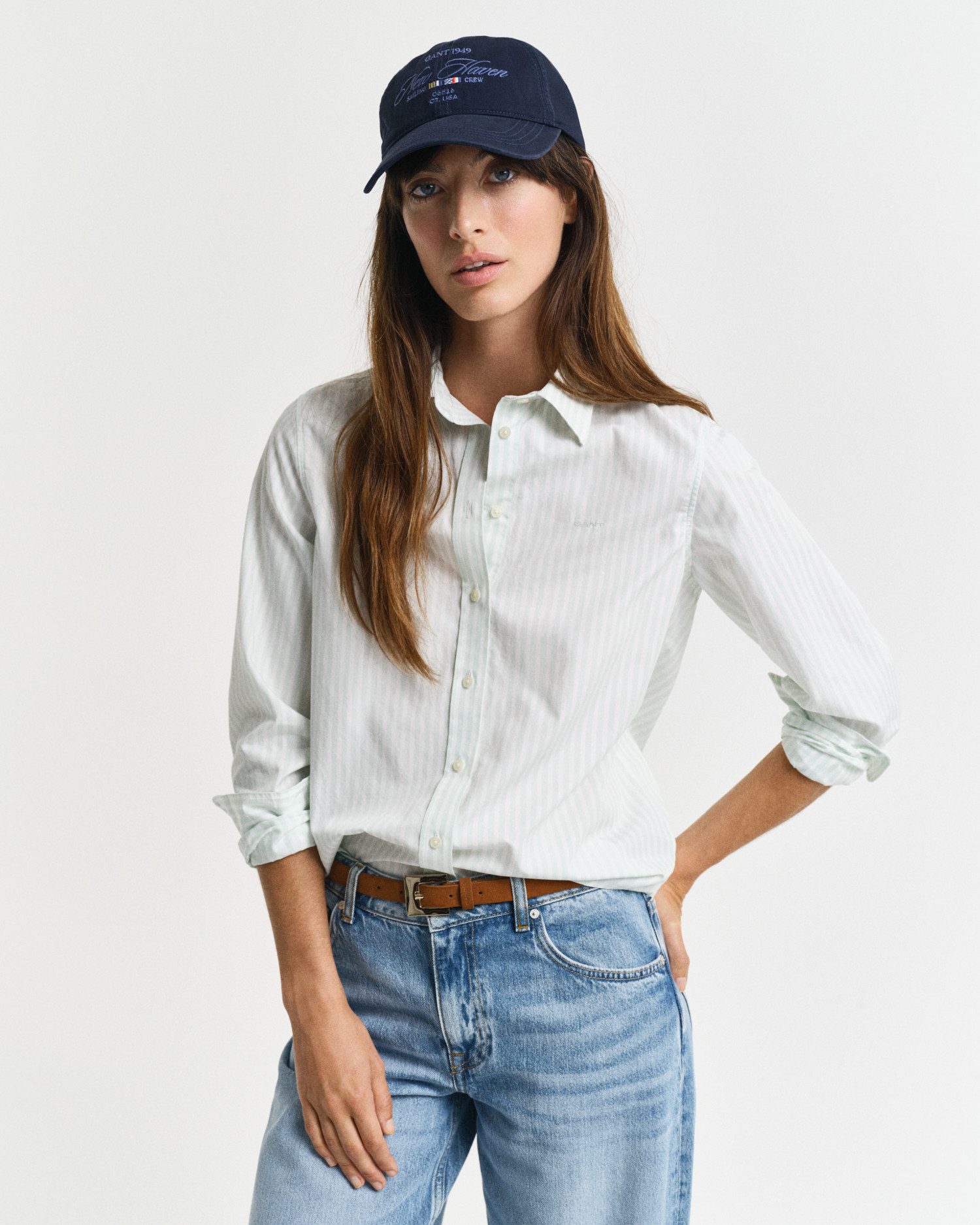 Gant Hemdbluse REG POPLIN STRIPED SHIRT günstig online kaufen