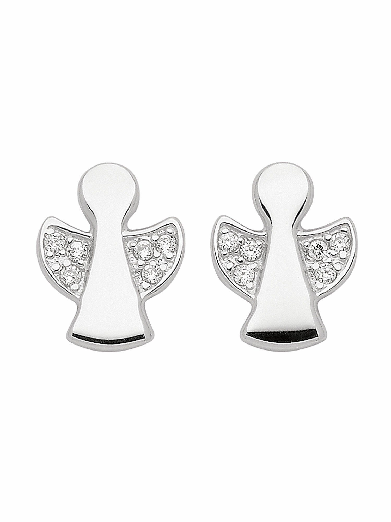 Damen Schmuck Adelia´s Paar Ohrhänger 1 Paar 925 Silber Ohrringe / Ohrstecker mit Zirkonia, 925 Sterling Silber Silberschmuck fü