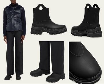 MONCLER MONCLER Misty Rain Boots Stiefeletten Schuhe Regenstiefel Stiefel Shoe Sneakerboots