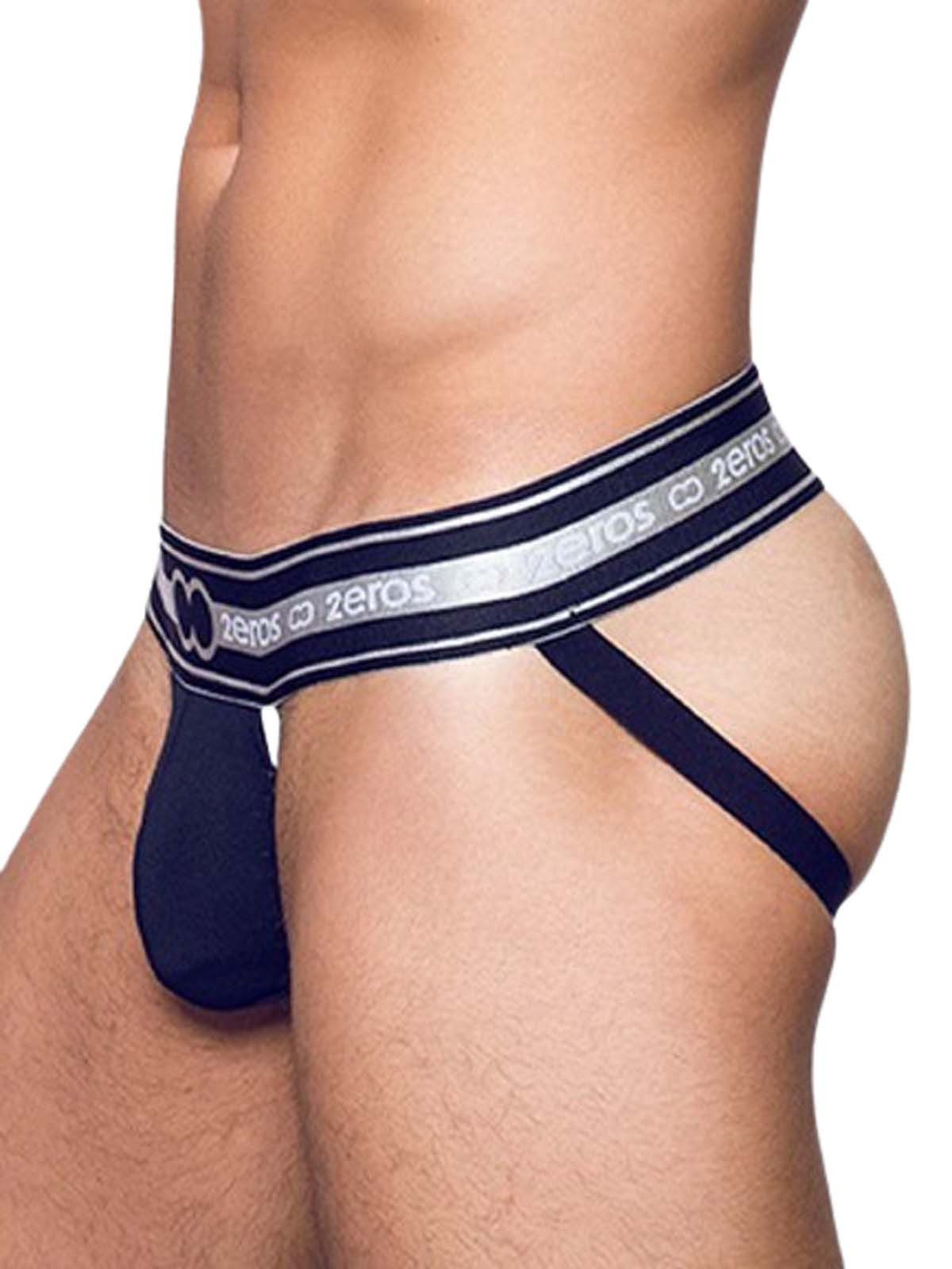 String 2Eros Heracles Jockstrap Underwear Black L