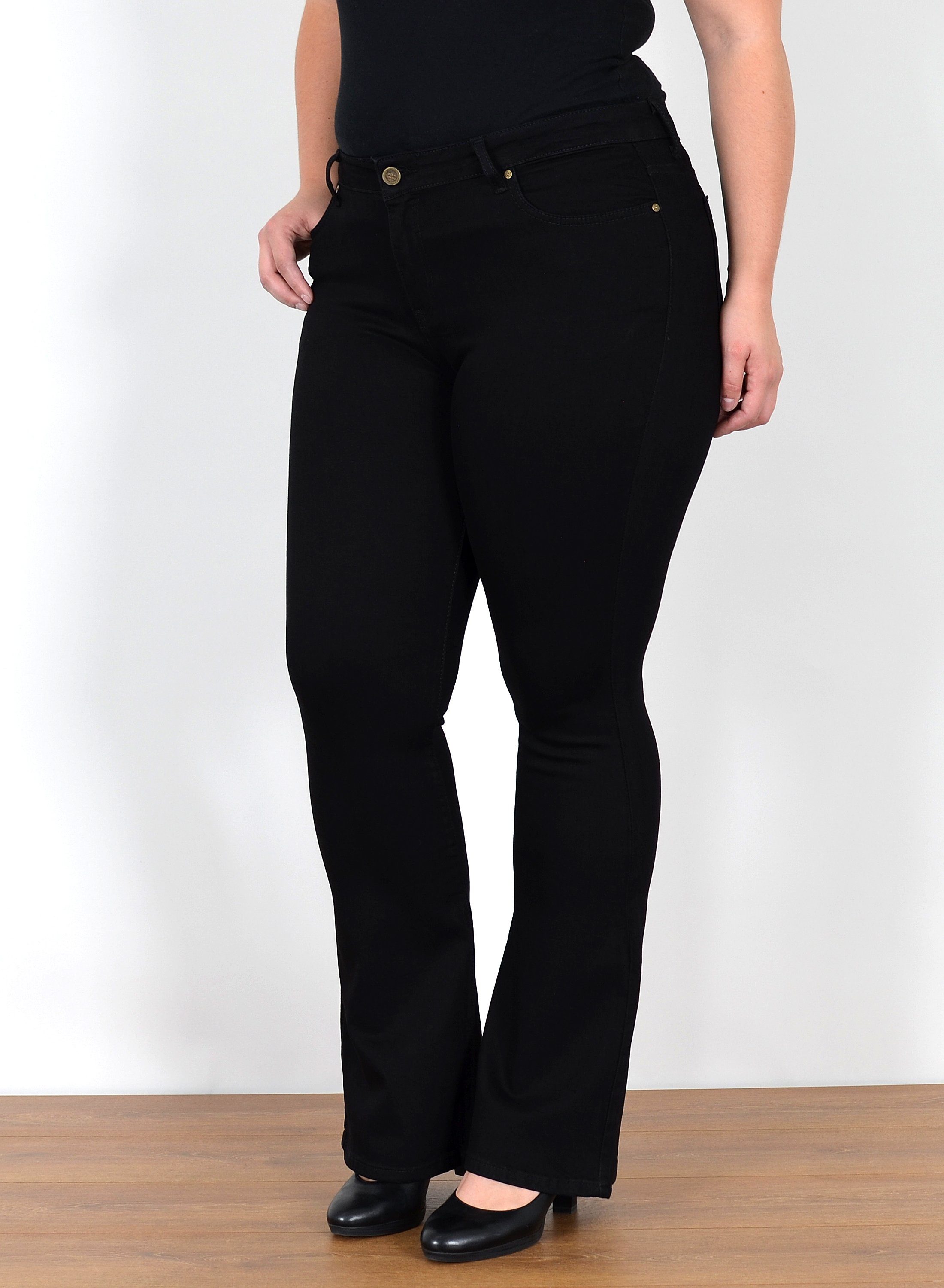ESRA Bootcut-Jeans Bootcut Jeans Damen High günstig online kaufen
