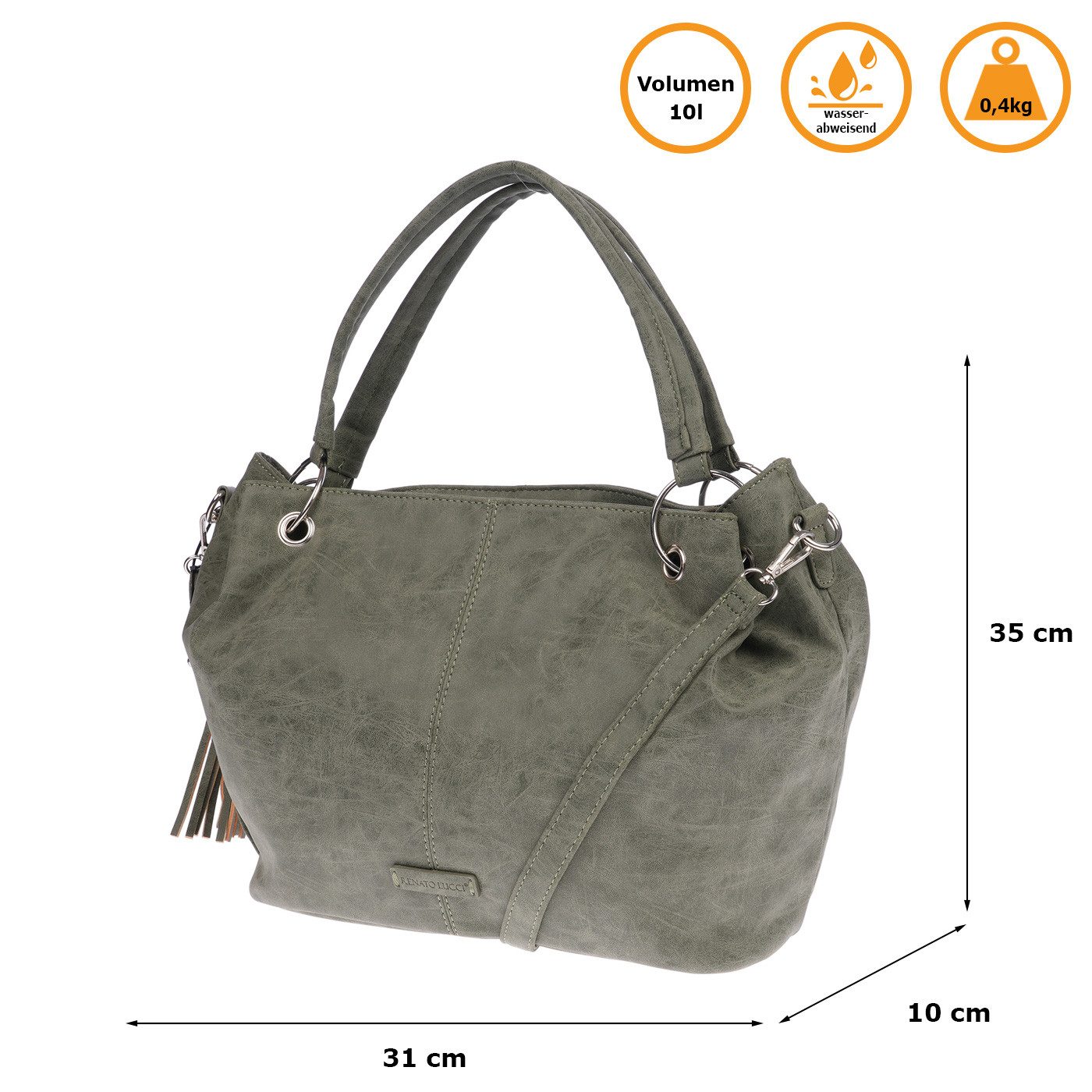 Umhängetasche Damen Tasche Schultertasche Umhängetasche Crossover Bag