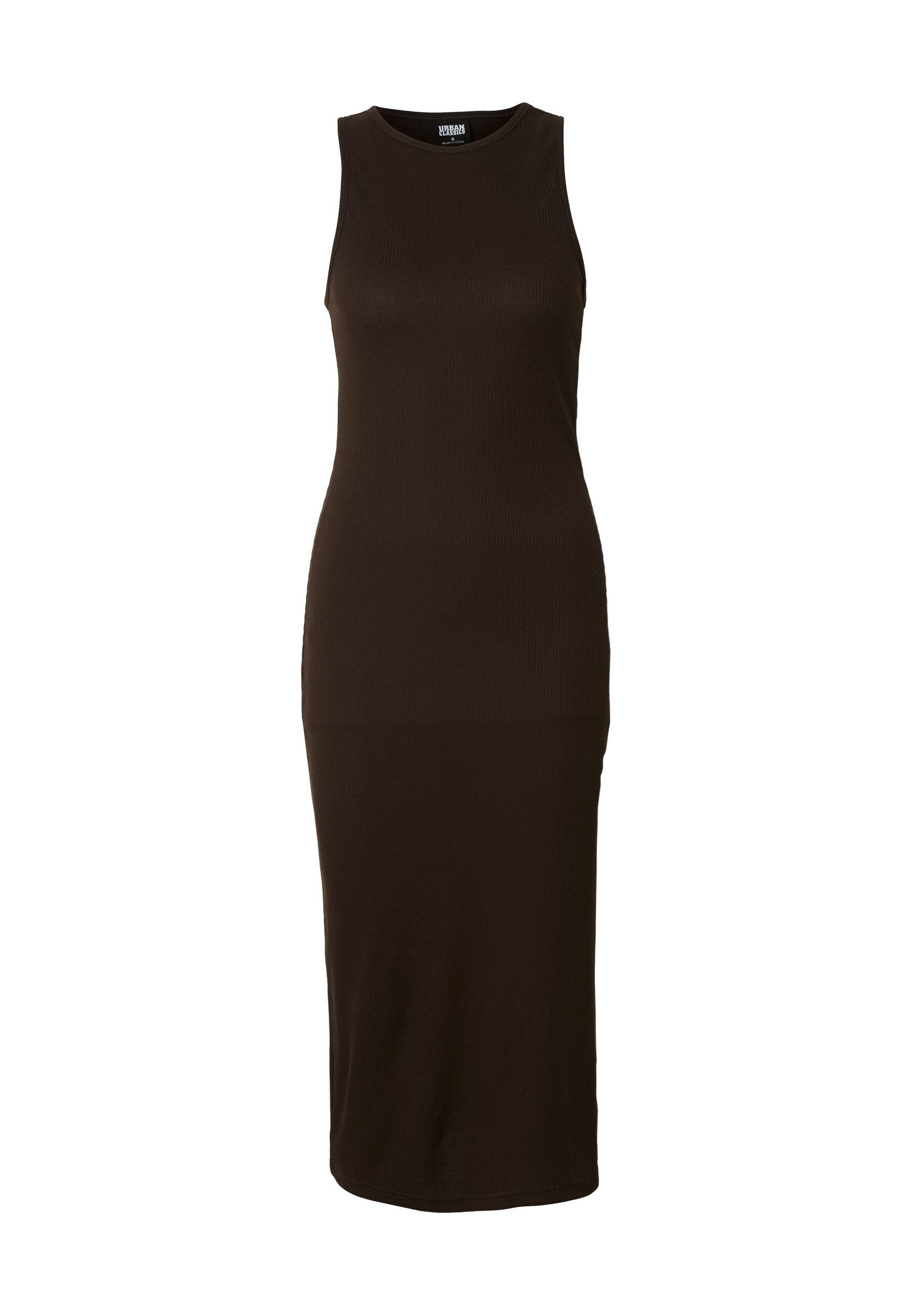 URBAN CLASSICS A-Linien-Kleid Urban Classics Ladies Long Racerback Rib Dress (1-tlg)