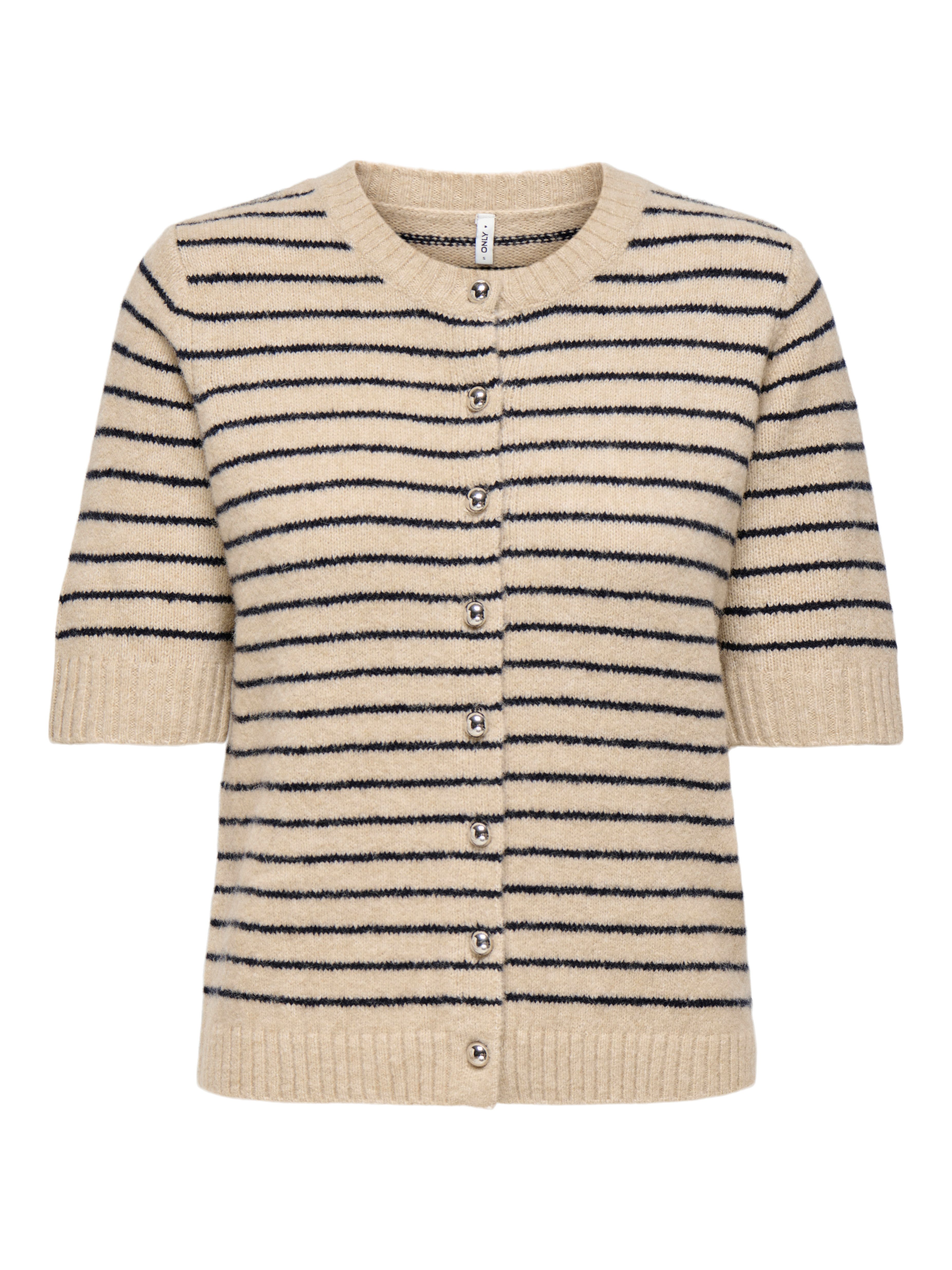 Strickjacke ONLCHESTER LIFE SS STRIPE CARDI CC KNT