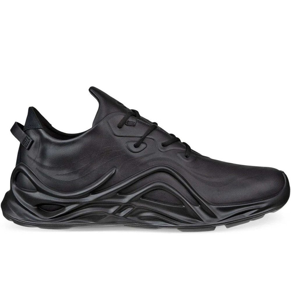 Ecco Biom Infinite Herren Halbschuhe Schnürschuhe Leder 825634 01001 Sneaker Komfort