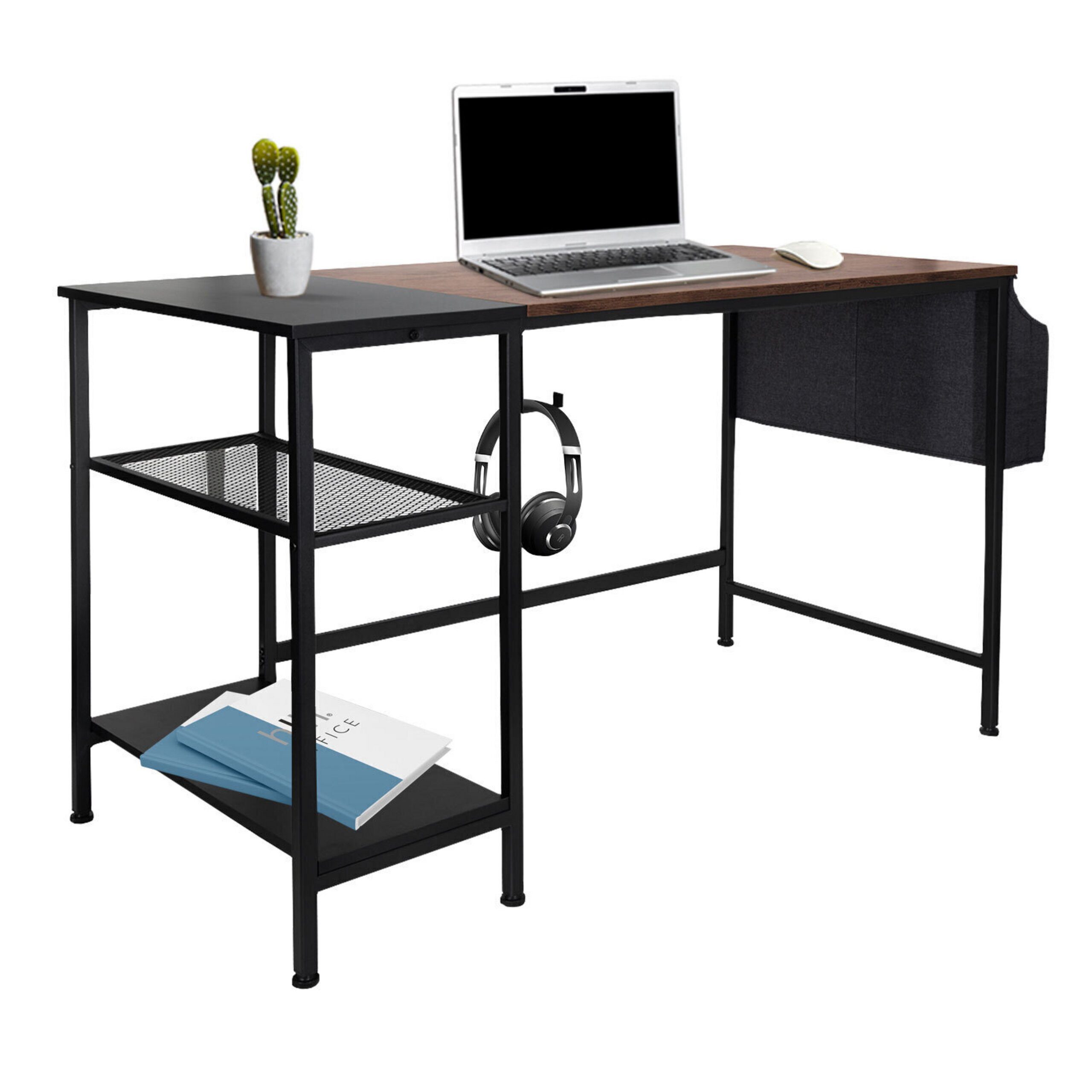 hjh OFFICE Schreibtisch WORKSPACE H I Computertisch H/B/T: (1 St), Computertisch Bürotisch