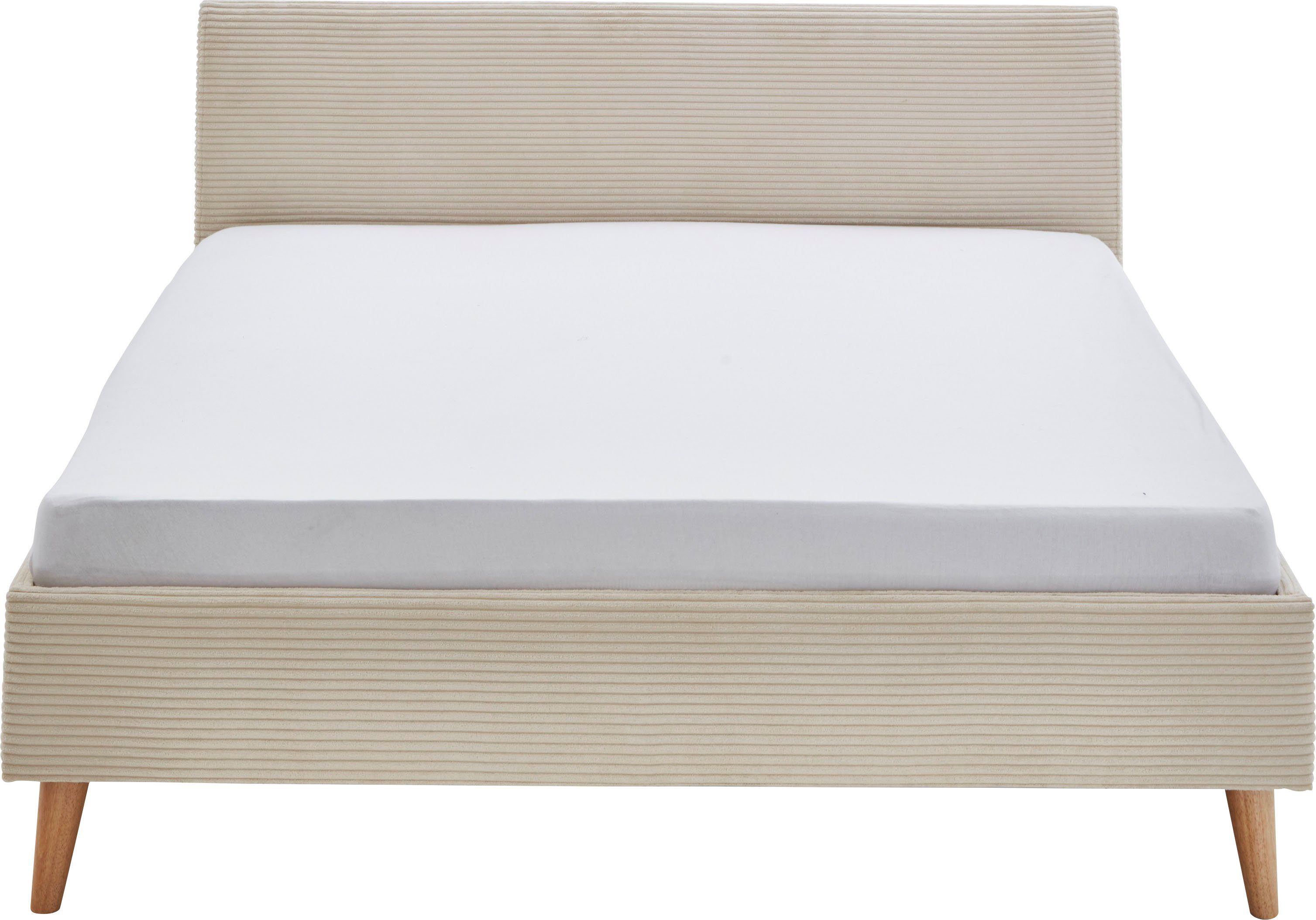 meise.möbel Polsterbett Wicki, 140x200cm, Cordstoff