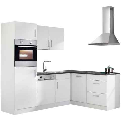 Kochstation Winkelküche KS-Toronto, Stellbreite 230x170 cm, mit E-Geräten