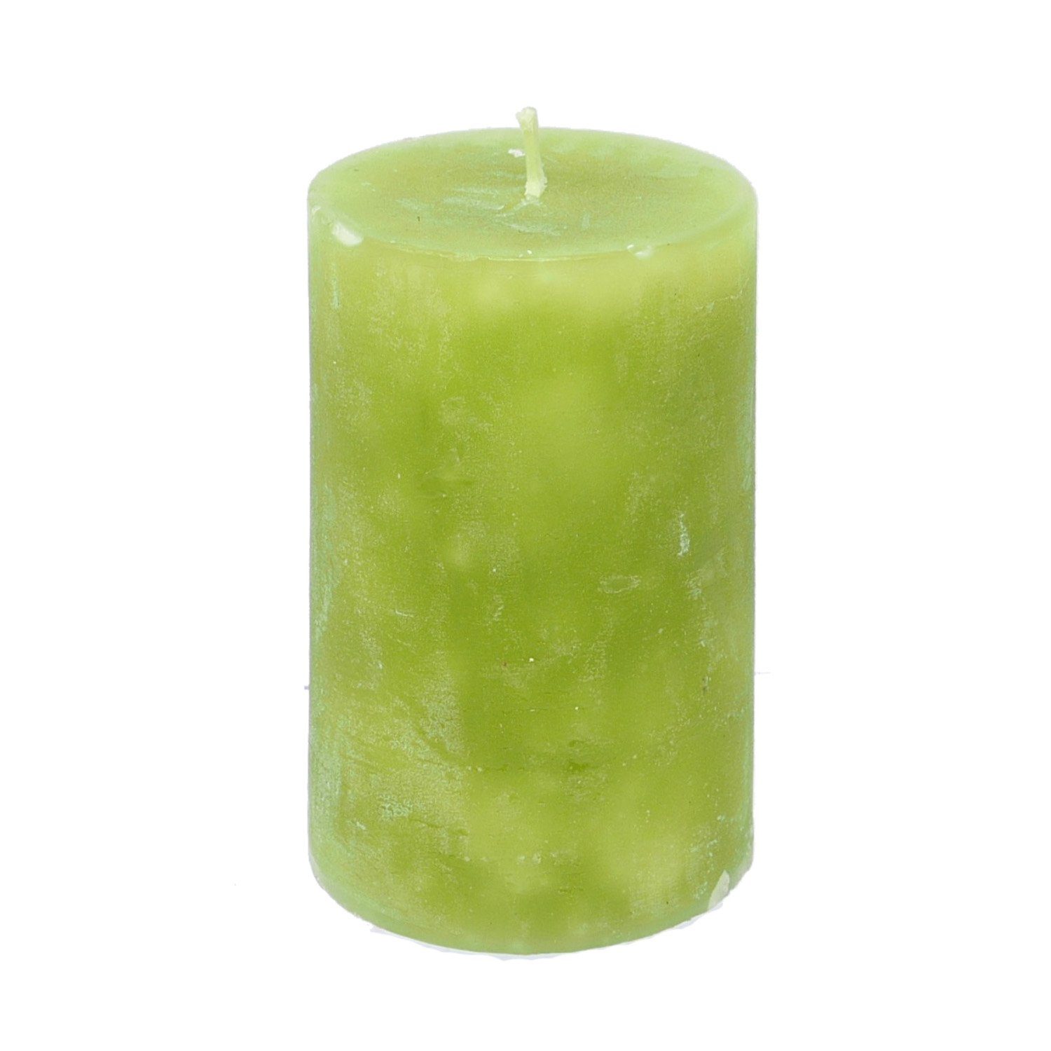 B&S Stumpenkerze Kerze durchgefärbt limone 12 günstig online kaufen