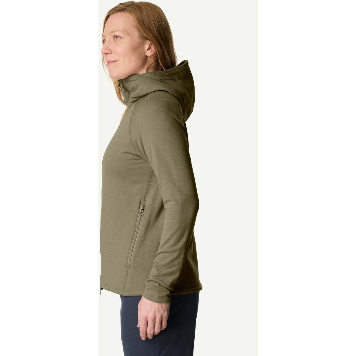 Houdini Softshelljacke W's Power Up Light Houdi Leichte Fleecejacke aus Polartec® Power Stretch® Pro™ Light. Soft und