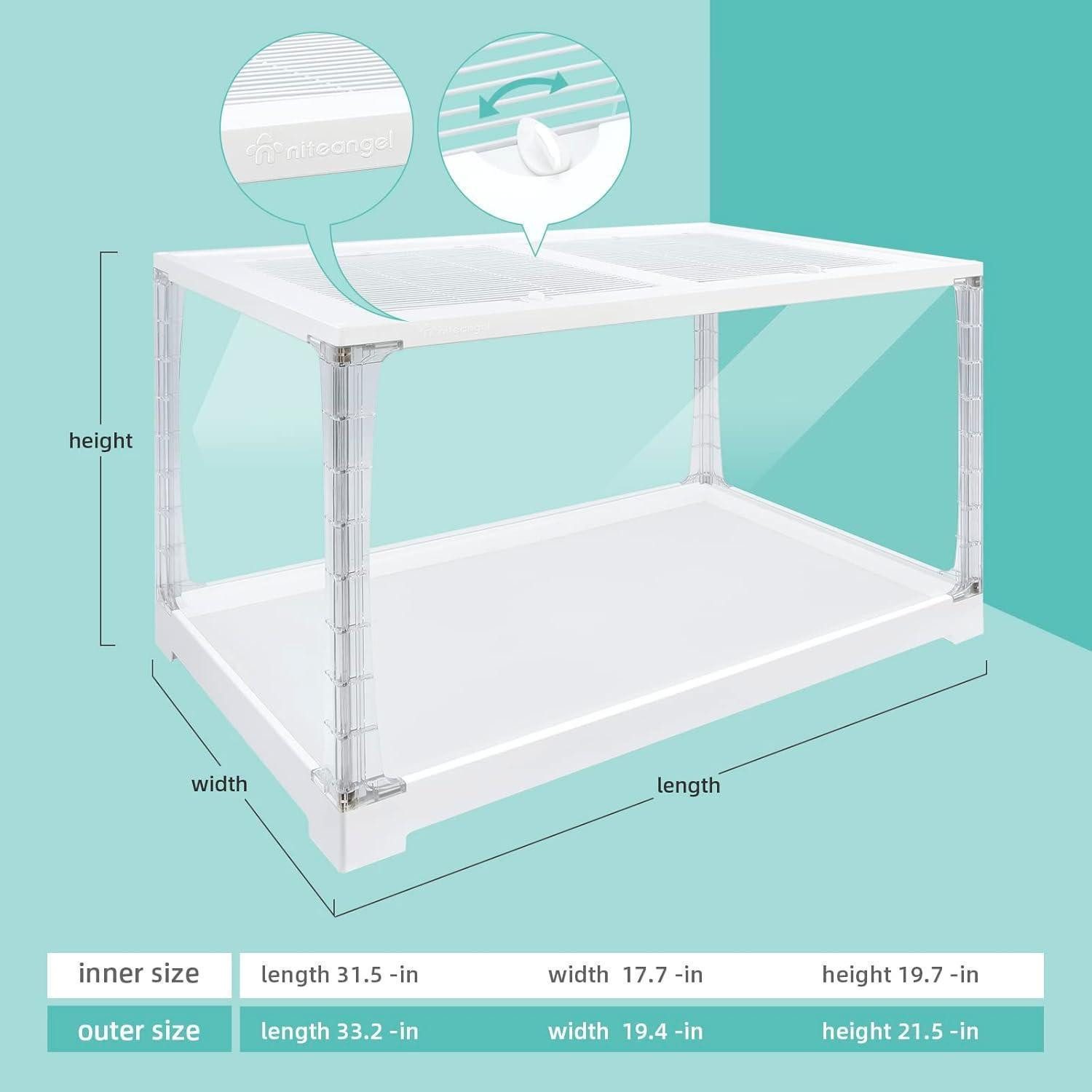 LuxusKollektion Kleintierkäfig Hamsterkäfig Stacker Serie Mäuse Gerbils Degus Glas Kunststoff