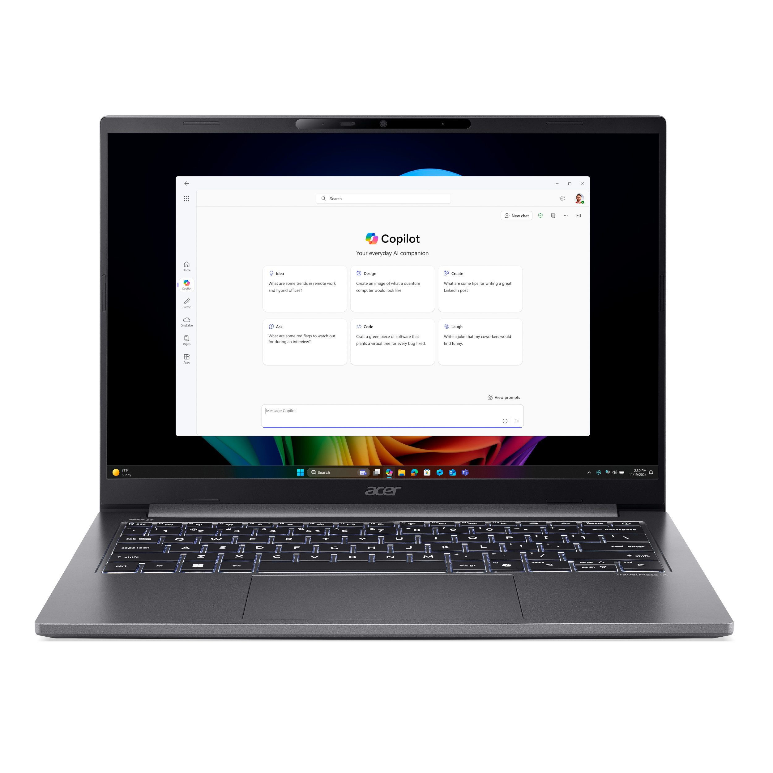 Acer TravelMate X4 - 14" WUXGA - Intel Core Ultra 5 228V Business-Notebook (35,56 cm/14 Zoll, Intel® Core™ Ultra 5 228V, Arc™ 130V, 8000 GB SSD)