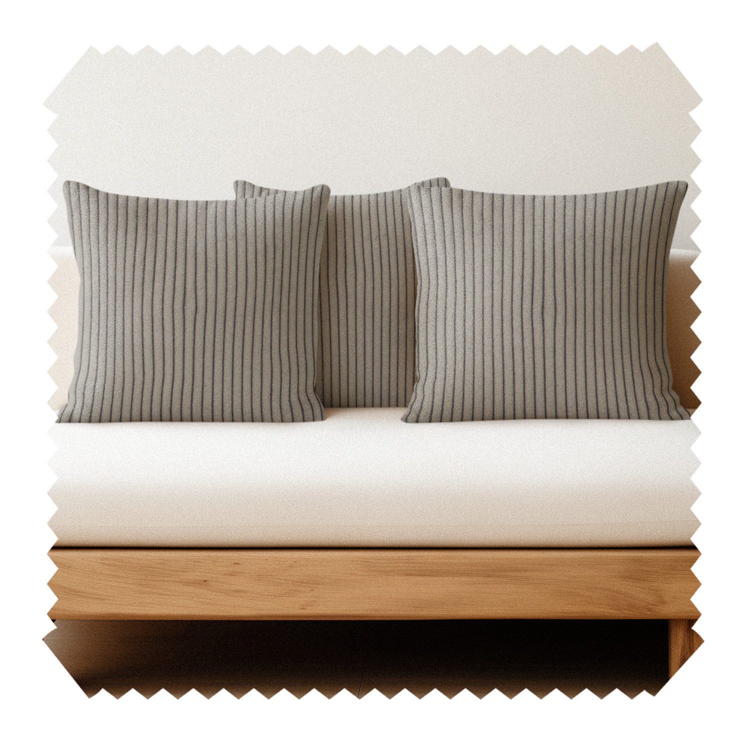 novely® Dekokissen 3er Set Dekokissen PORTO Cord-Optik Kissen Kissenbezug 4 günstig online kaufen