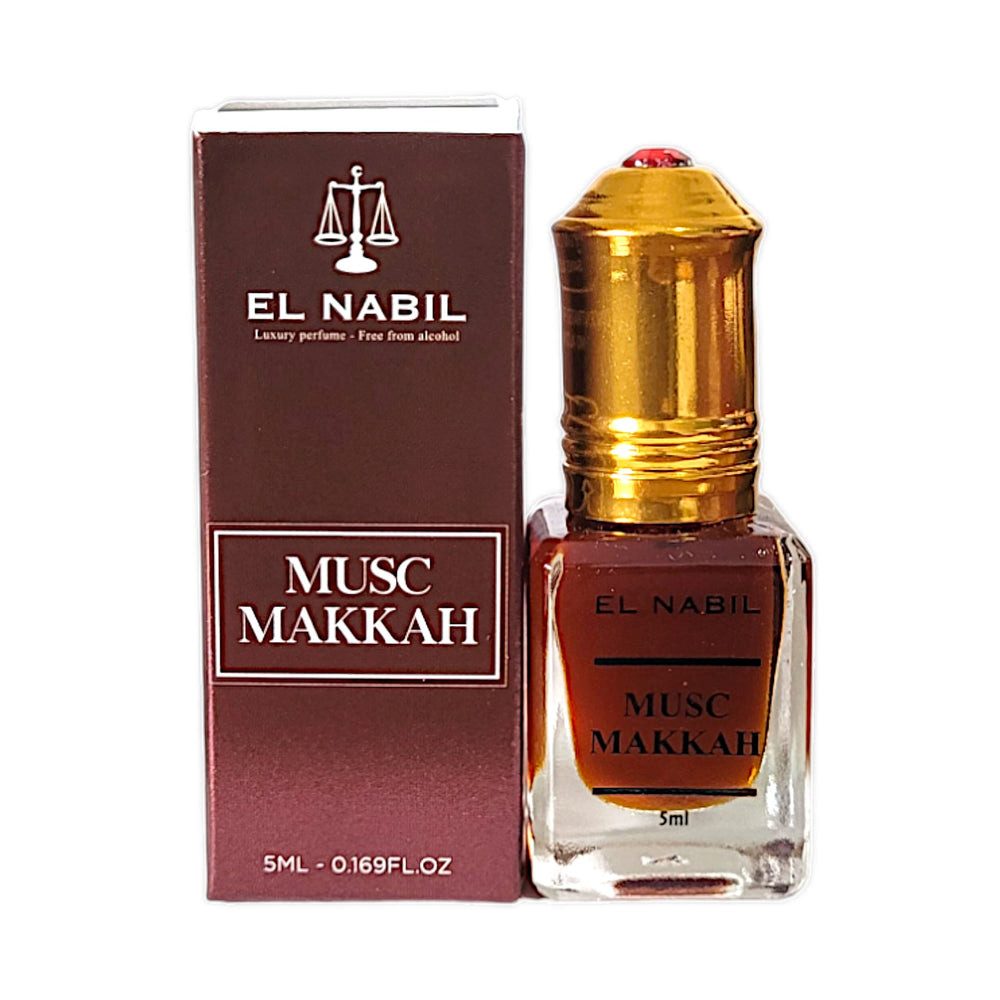 El Nabil Öl-Parfüm El Nabil Musc Makkah Parfümöl mit Roll-On-Applikator 5 ml