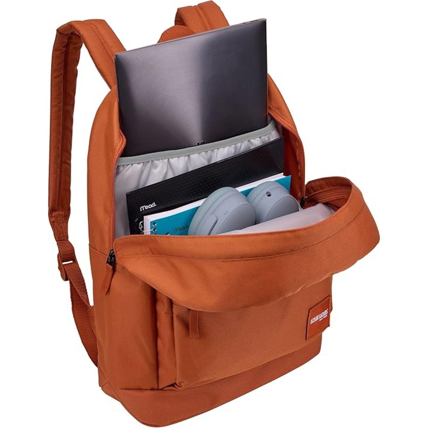 Case Logic Notebookrucksack Commence Backpack Rucksack RawCopper 24L (Rucksack mit Mäppchen), Notebook-Tasche Bag für 15" 15,4" 15,6" 16" 16,2" Zoll Notebook Laptop