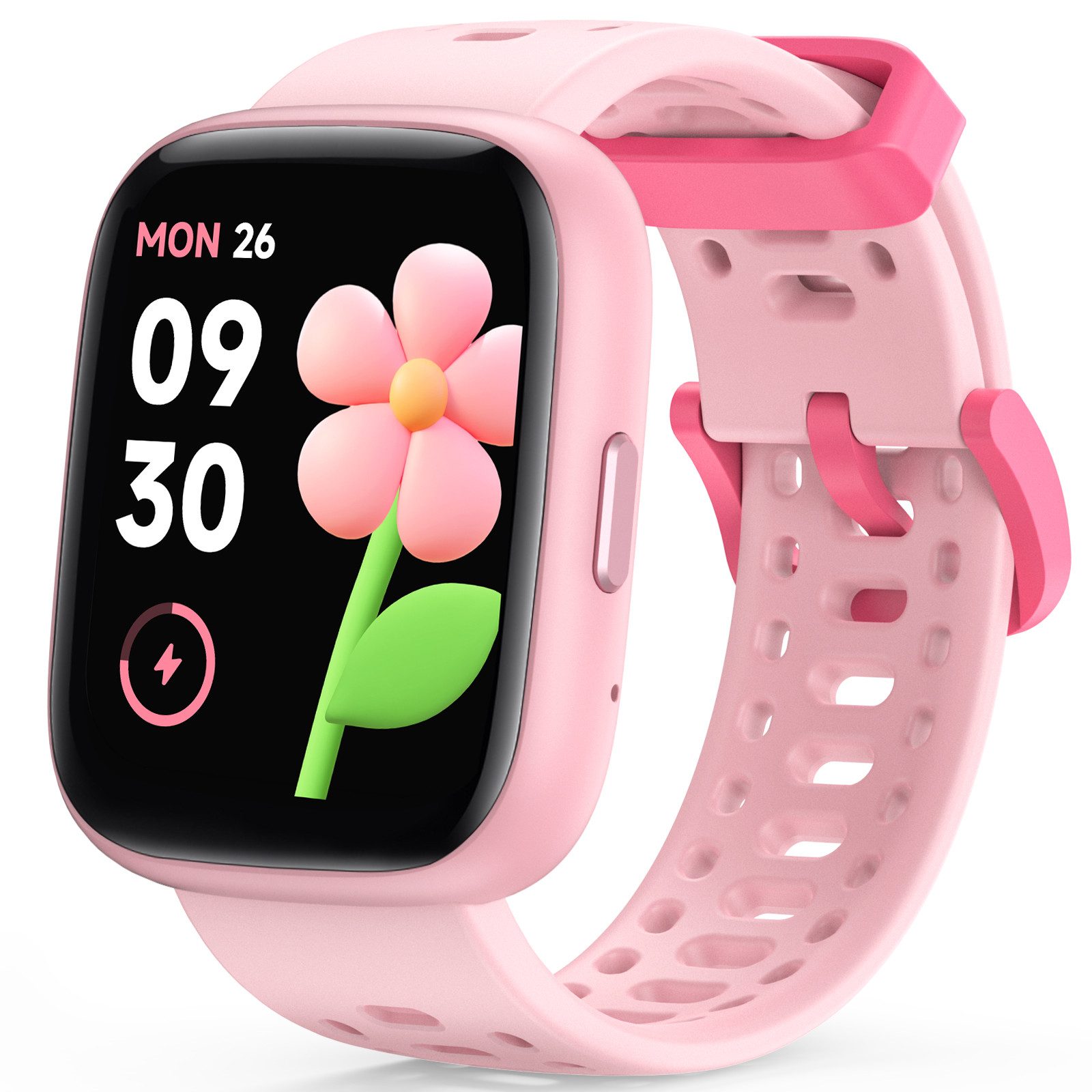 Ralio Kinderuhr als Geschenk für Jungen und Mädchen, 1,83″ Full-Touch kinder Smartwatch Fitnessuhr für Kinder mit 80+ Sportmodi und Spielen, IP68 Sportwatch mit Wecker, Apple „Wo ist?“ Unterstützung, Fitness Tracker mit Herzfrequenz/Kalorien/Schritt/Schlafanalyse, Wecker, Geschenk für Kinder ab 5 Jahren