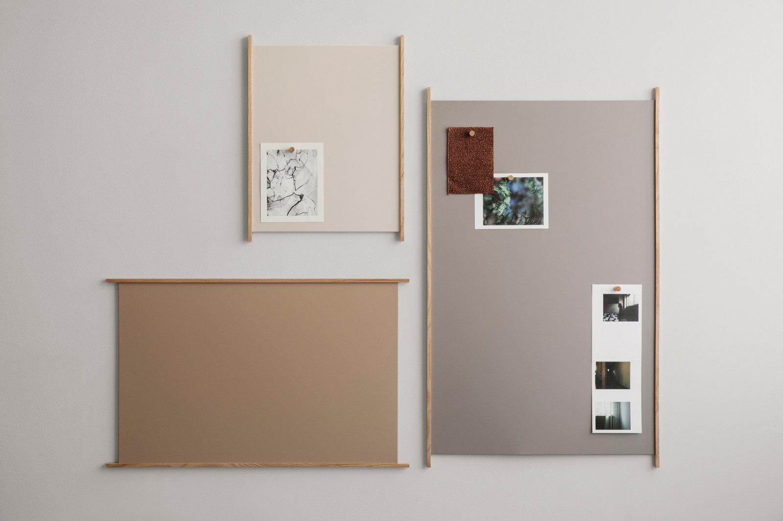 blomus Magnettafel -KOREO- Magnetboard, Whiteboard, Wandtafel: Modernes Design, (1-tlg), spezielles Holz, Stilvolle Note im Home Office oder Büro