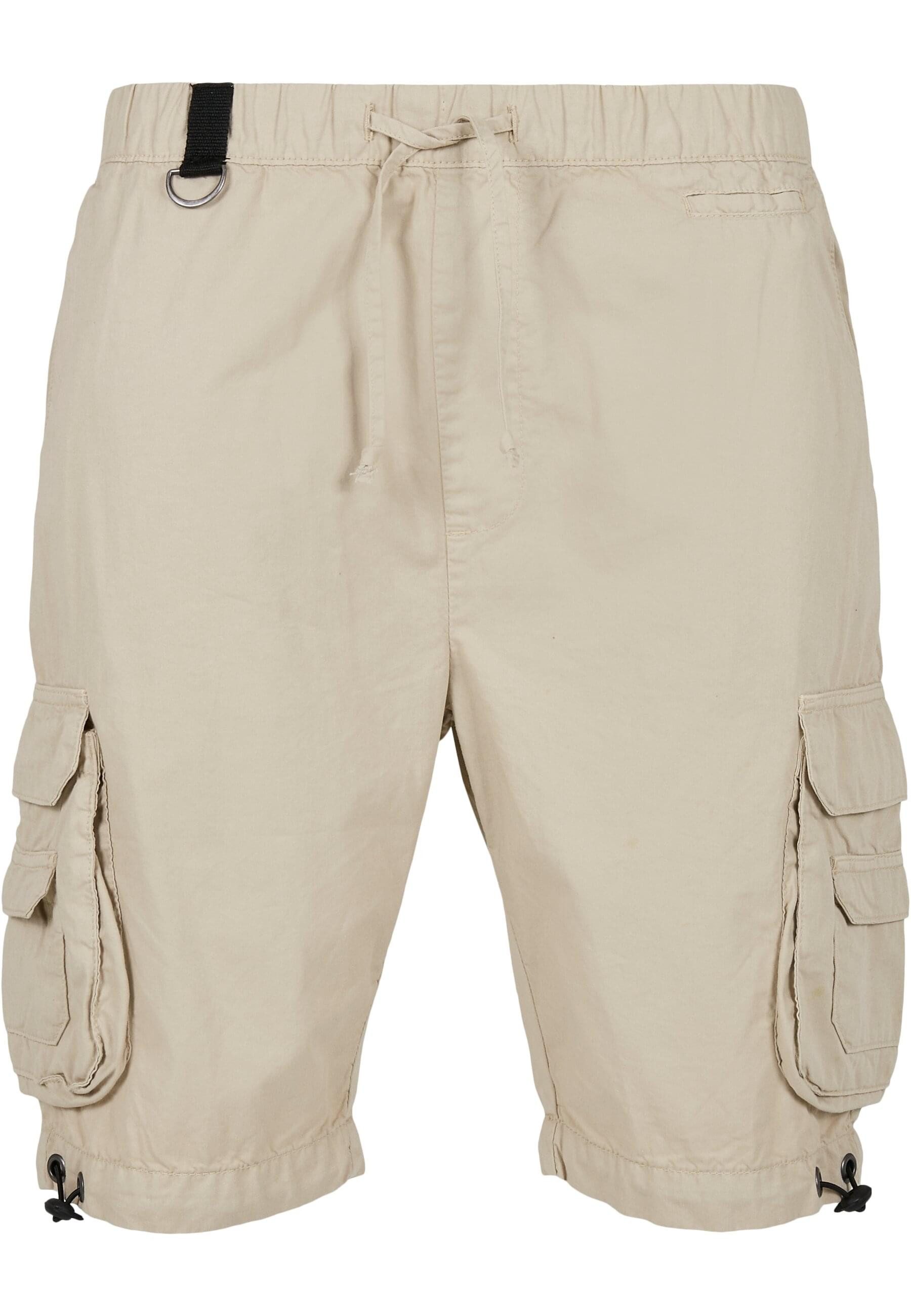 URBAN CLASSICS Stoffhose "Urban Classics Herren Double Pocket Cargo Shorts" günstig online kaufen
