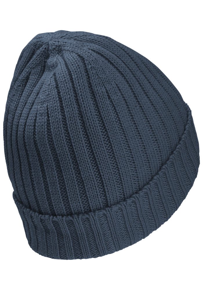 Jack Wolfskin Beanie RIB KNIT BEANIE Strickmütze, warm, winddicht