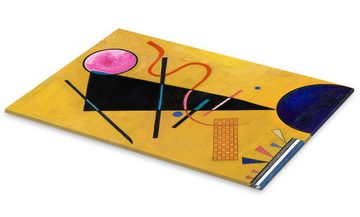 Posterlounge Acrylglasbild Wassily Kandinsky, Berührung, Malerei